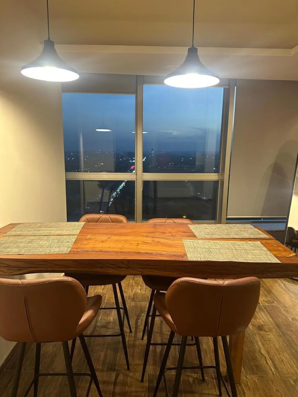 Dining area in The Centaurus Apartments