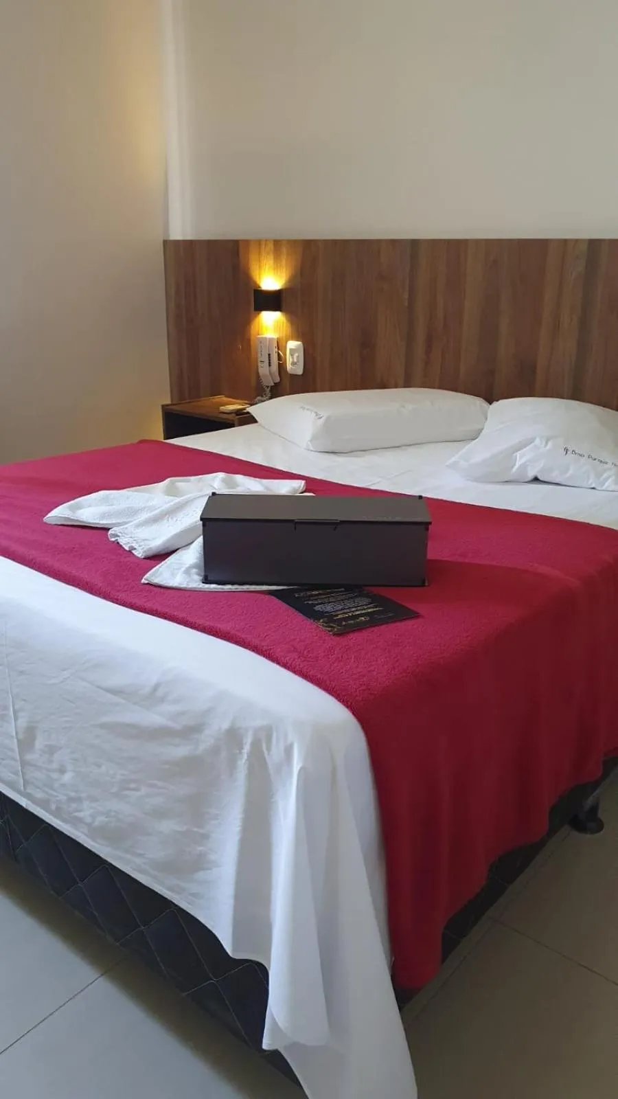 Bed in Brisa Parque Hotel