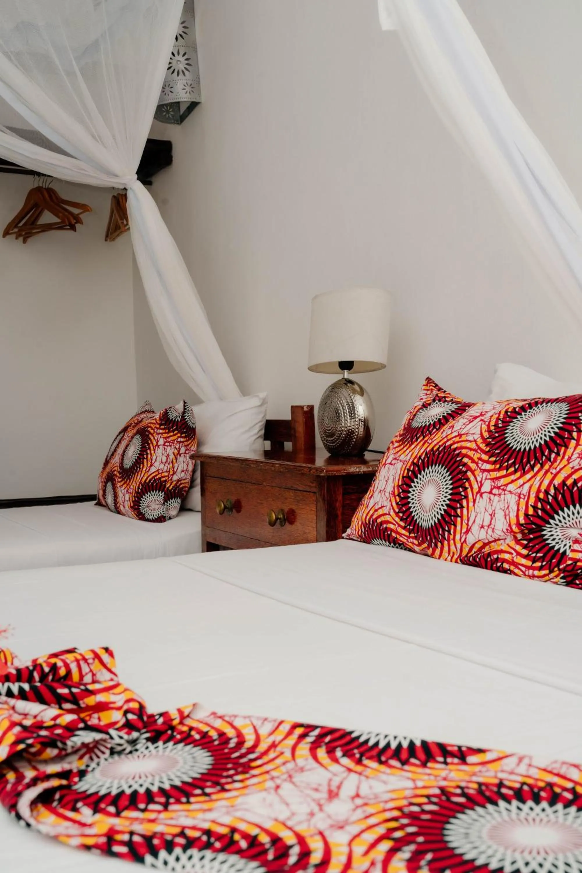 Bed in Indigo Beach Zanzibar