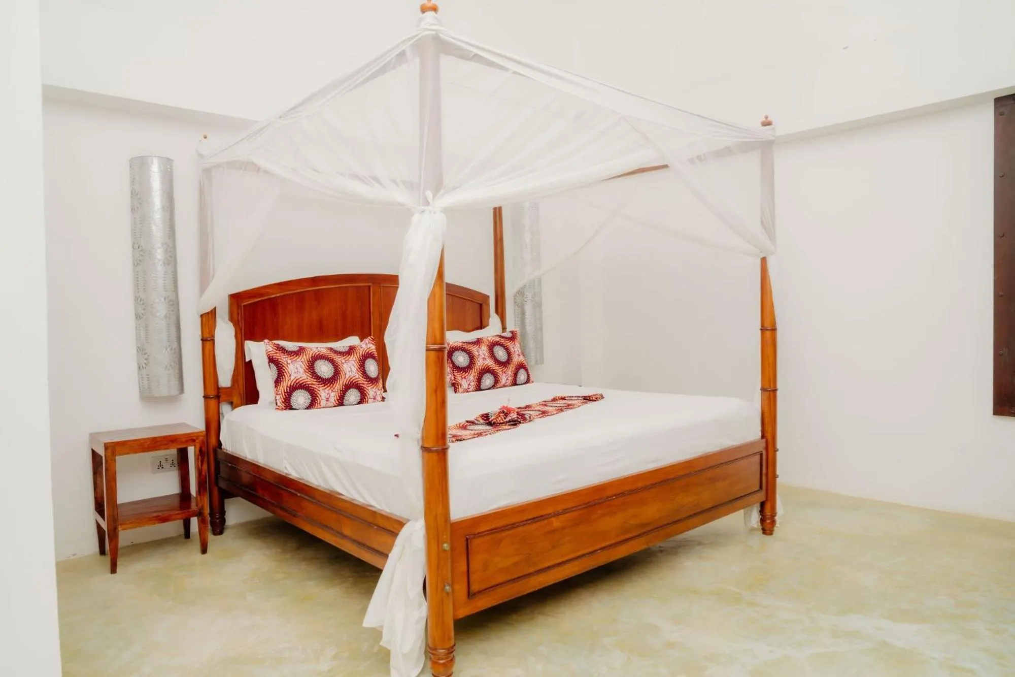 Bed in Indigo Beach Zanzibar