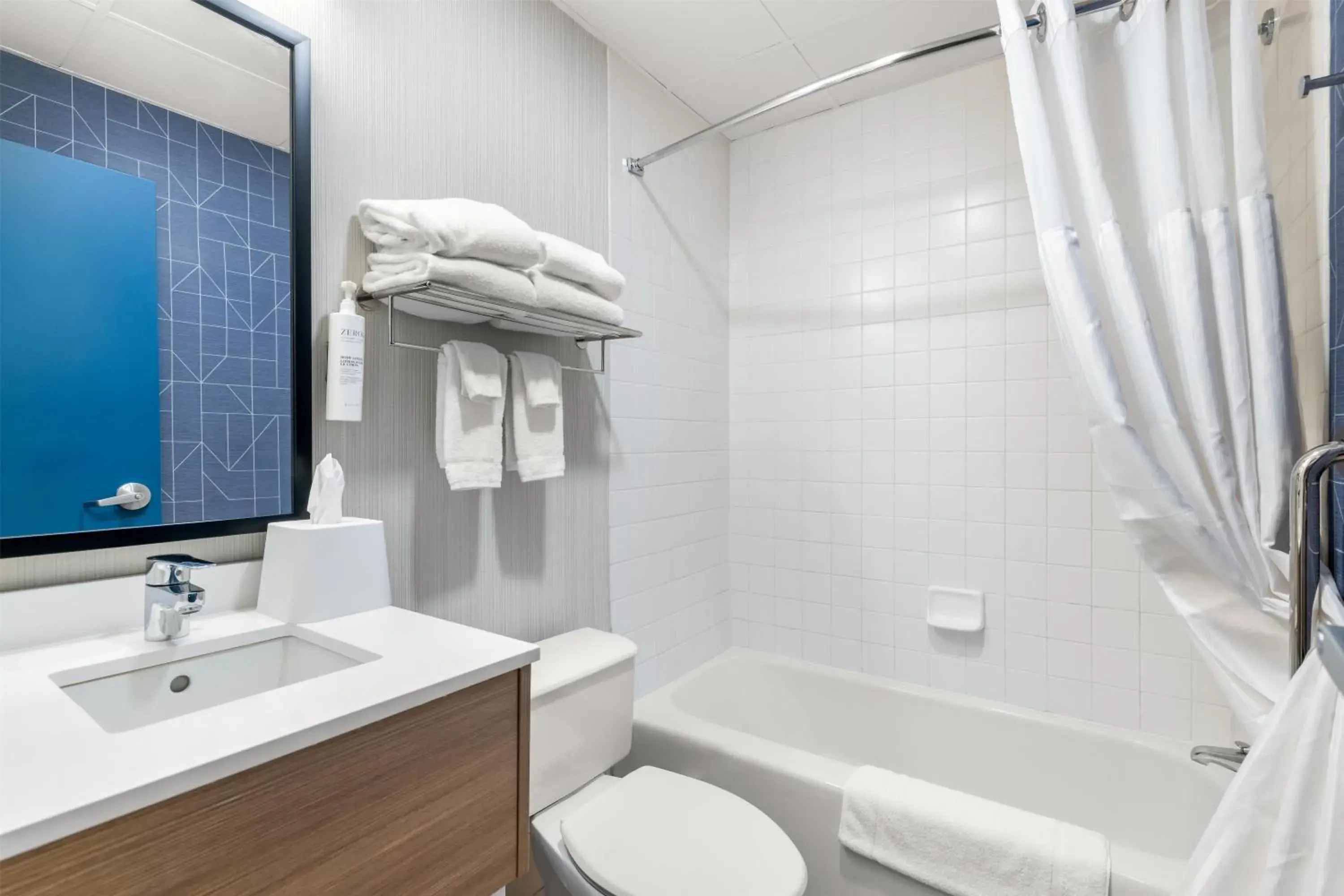 Bathroom in Spark by Hilton Lockport Bathroom in Spark by Hilton Lockport