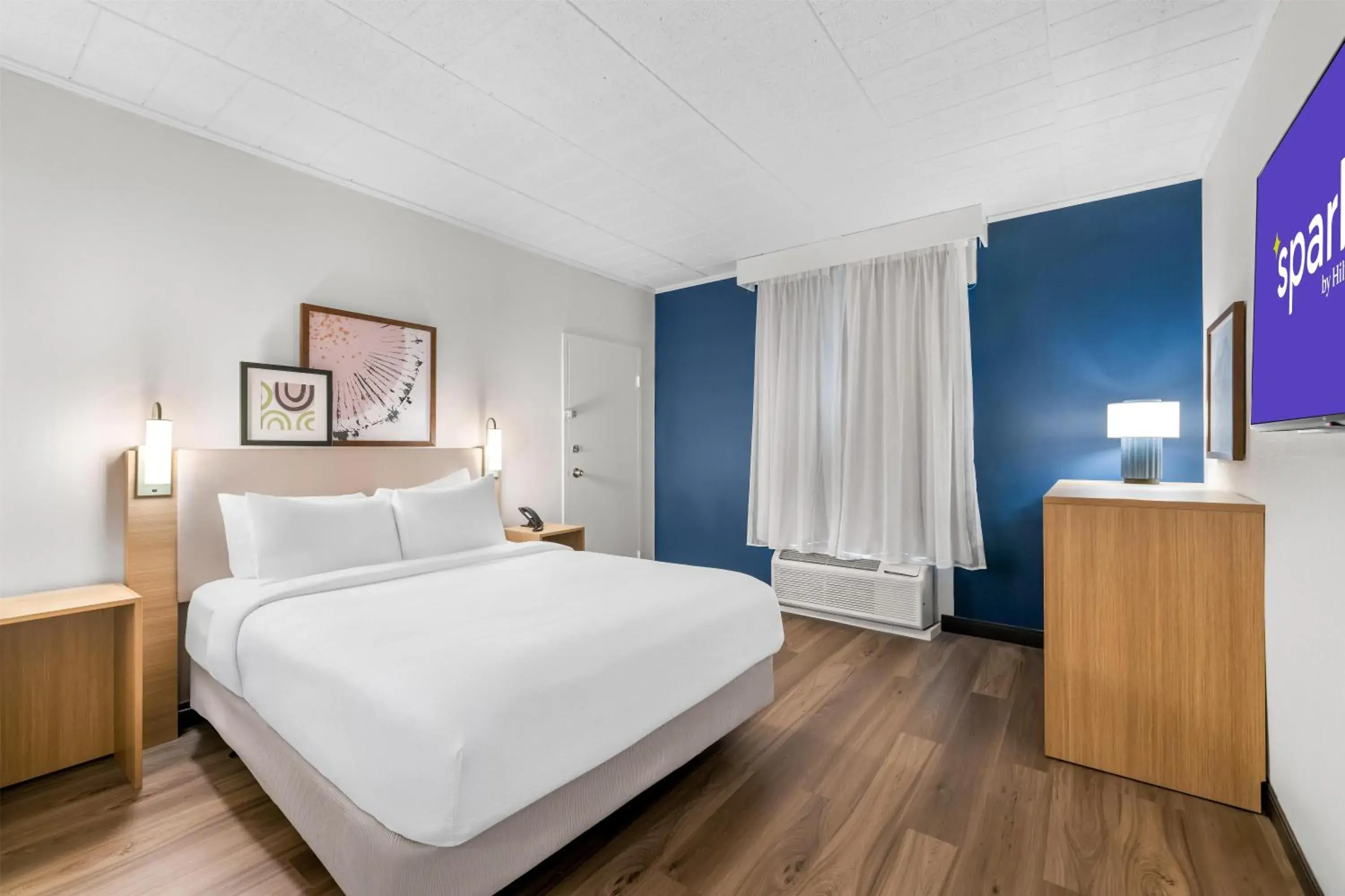 Bed in Spark by Hilton Lockport Bed in Spark by Hilton Lockport