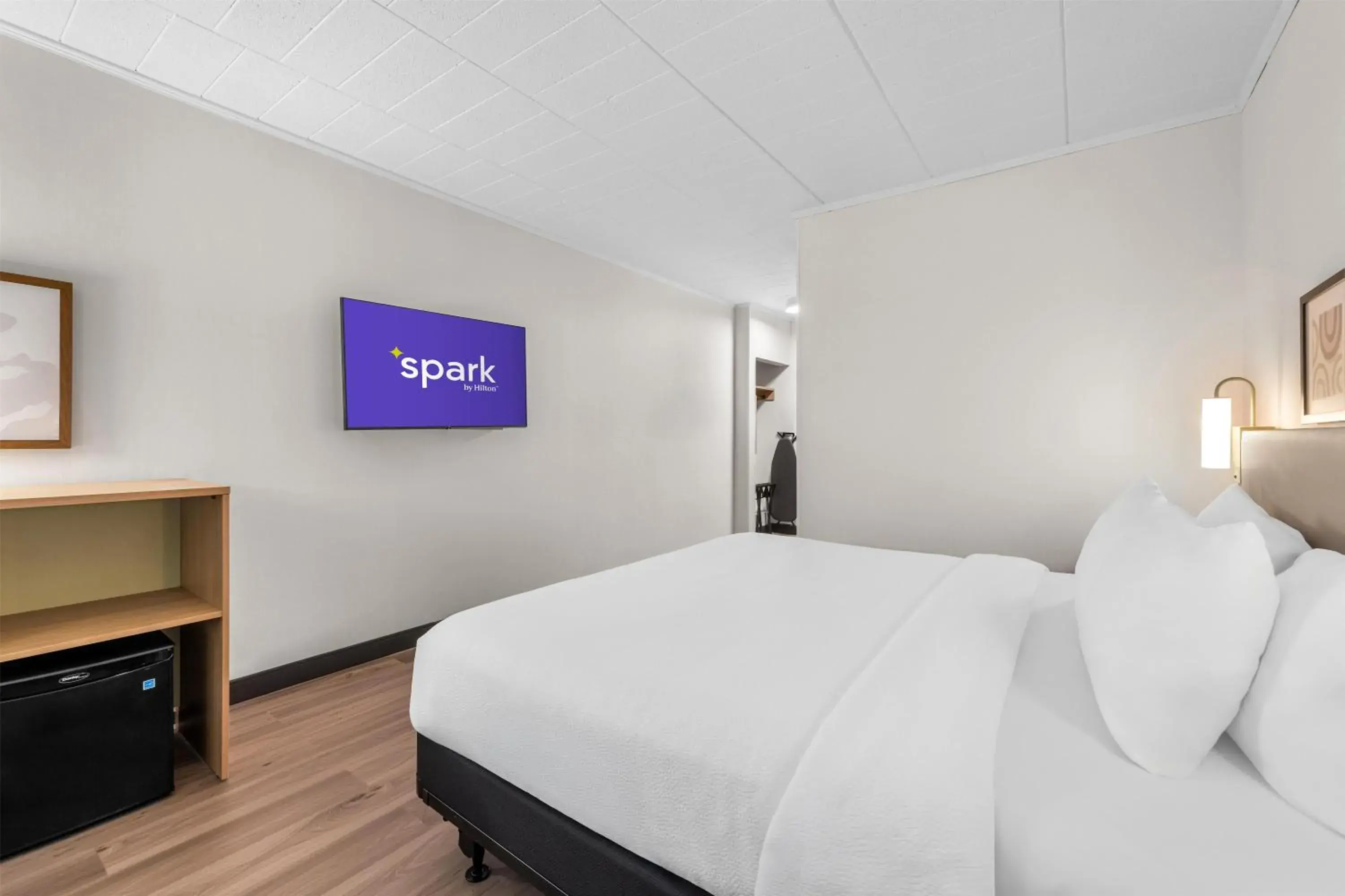 Bed in Spark by Hilton Lockport Bed in Spark by Hilton Lockport
