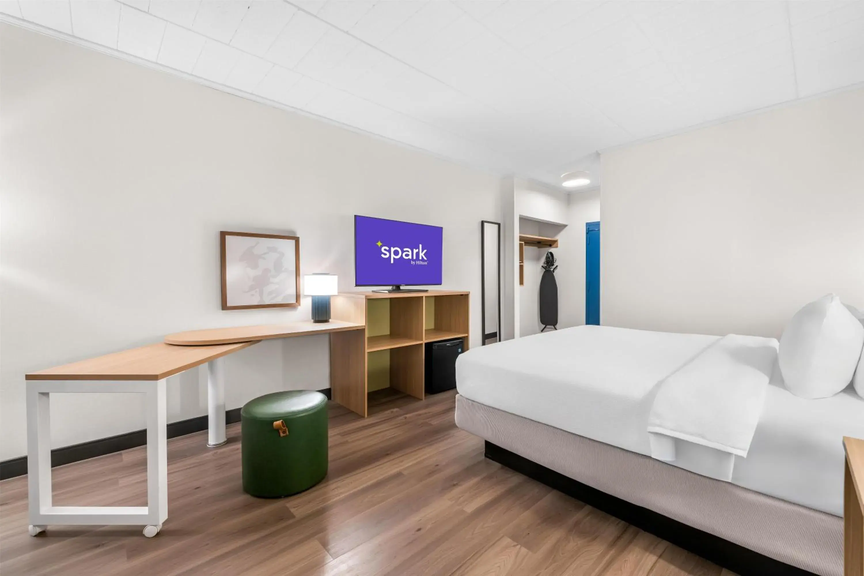 Bedroom, Bed in Spark by Hilton Lockport Bedroom, Bed in Spark by Hilton Lockport