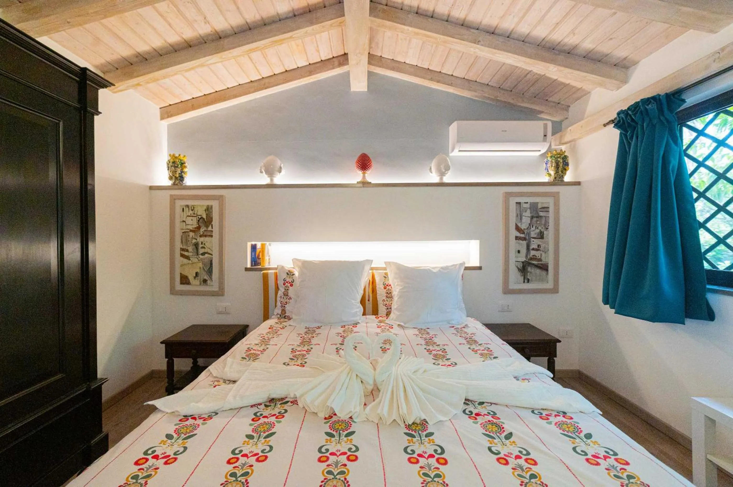 Bed in Etna Botanic Garden