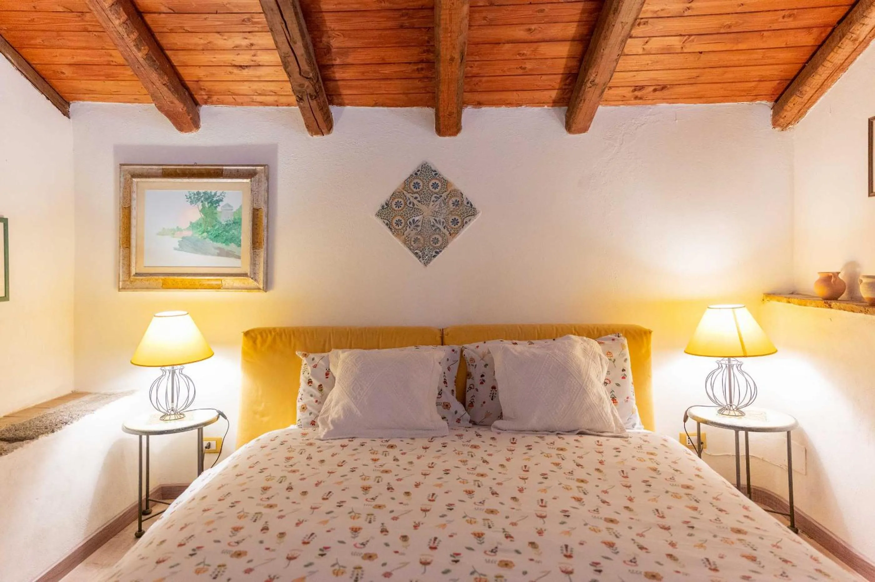 Bed in Etna Botanic Garden