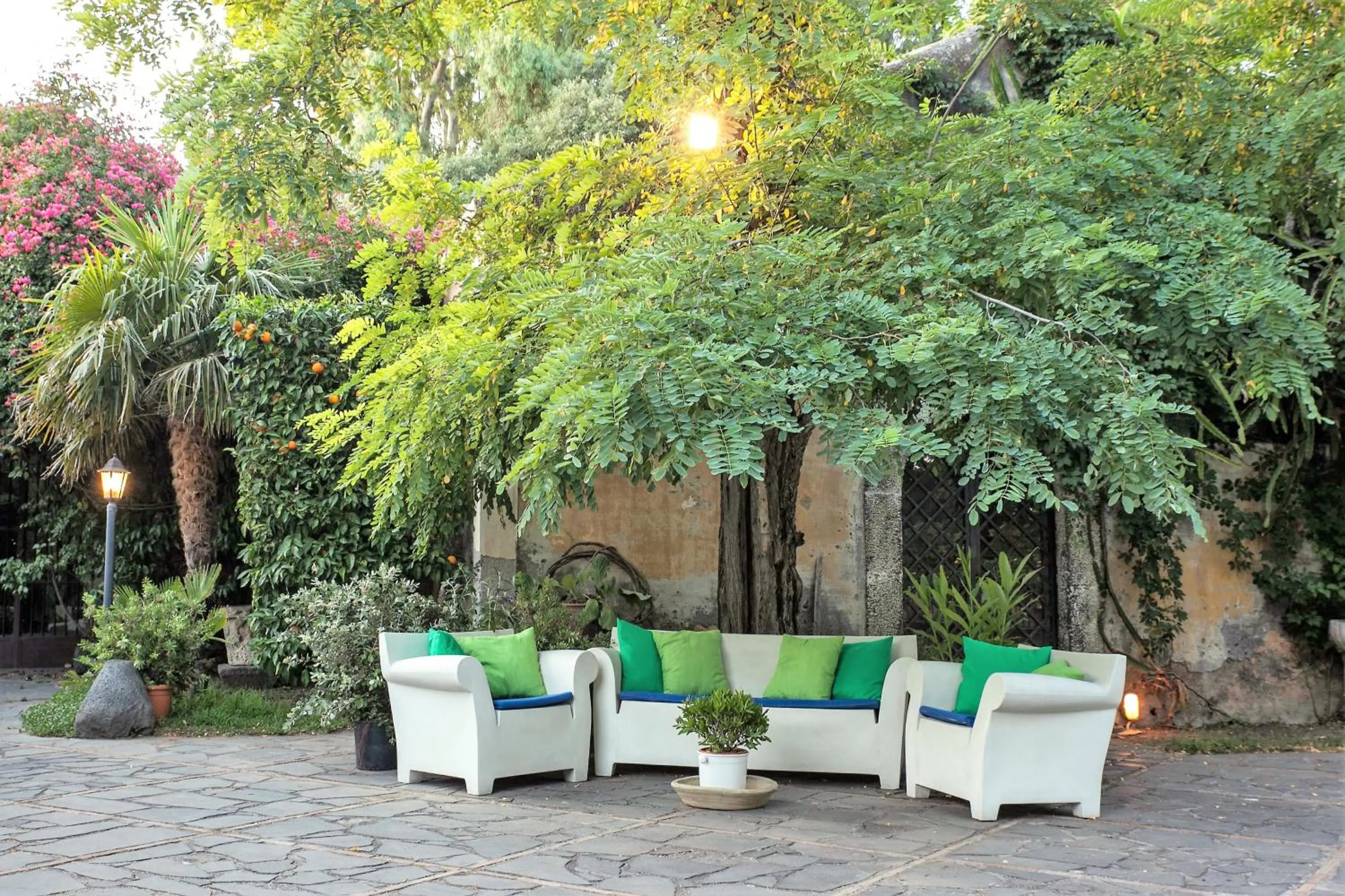 Communal lounge/ TV room in Etna Botanic Garden