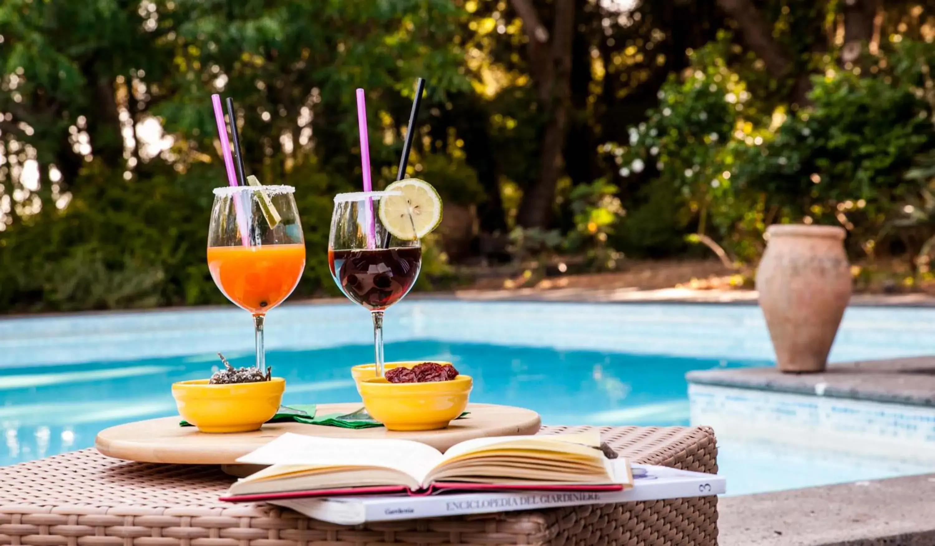 Food and drinks in Etna Botanic Garden Food and drinks in Etna Botanic Garden