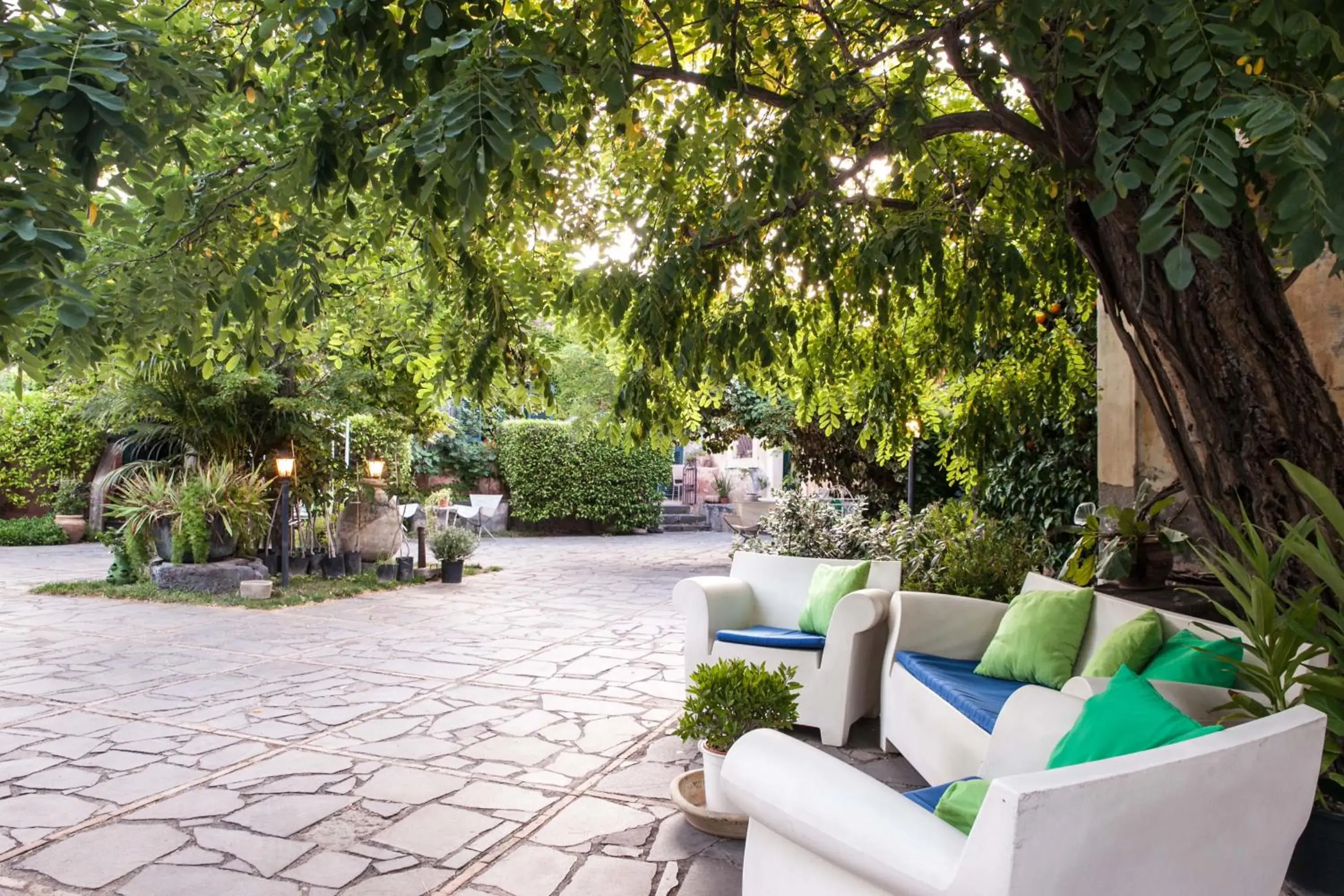 Property building in Etna Botanic Garden Property building in Etna Botanic Garden