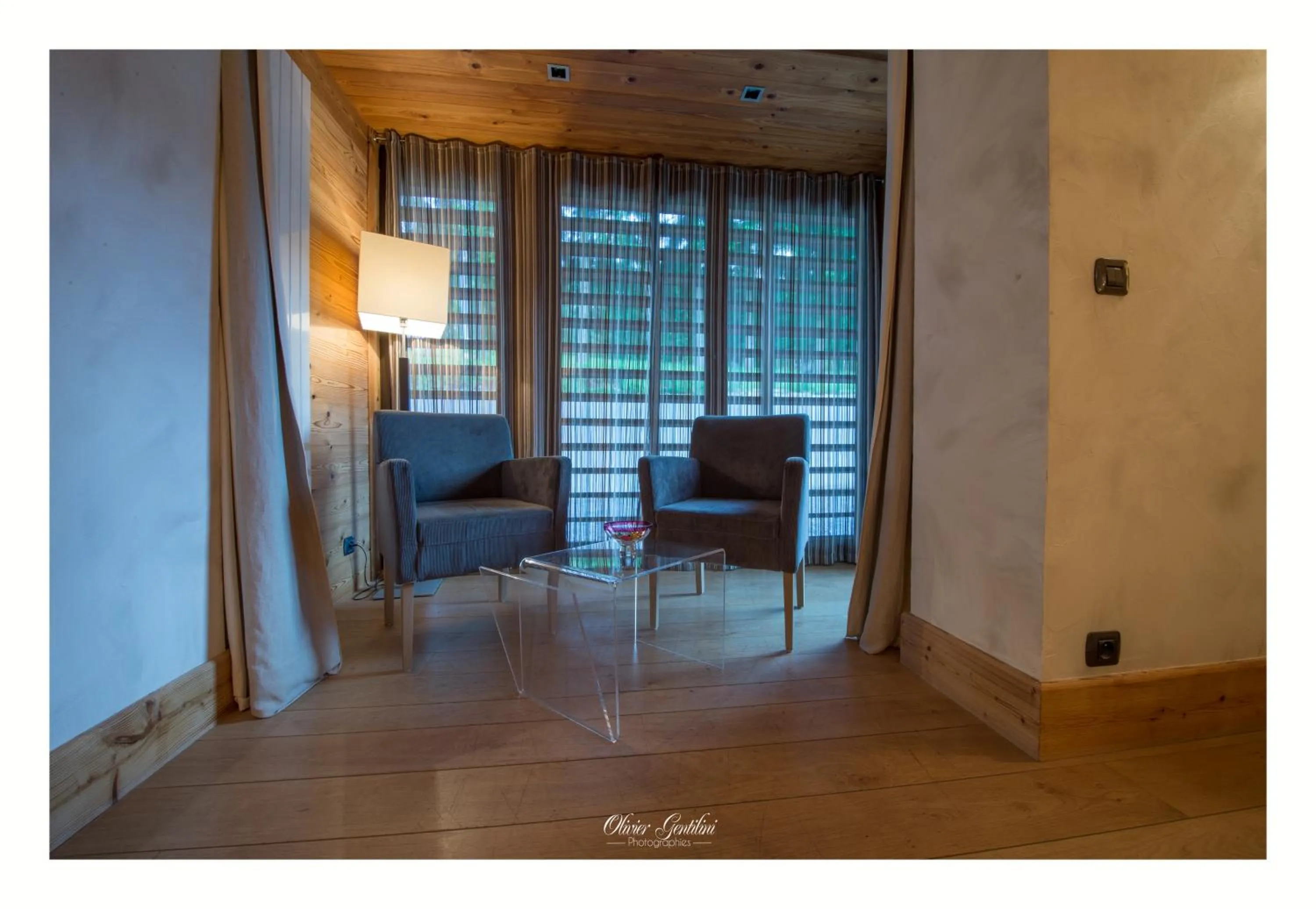 Living room in Hôtel Restaurant Les Alisiers