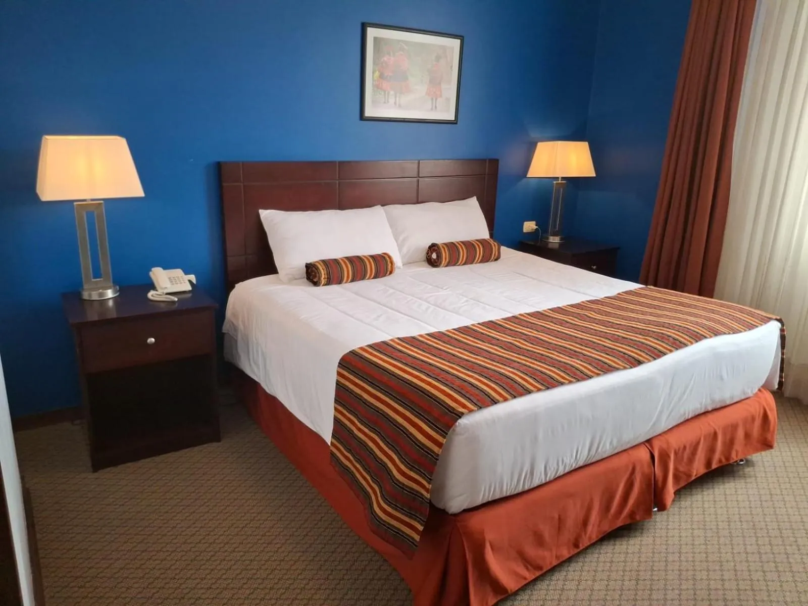 Bed in APU MOUNTAIN LODGE CUSCO