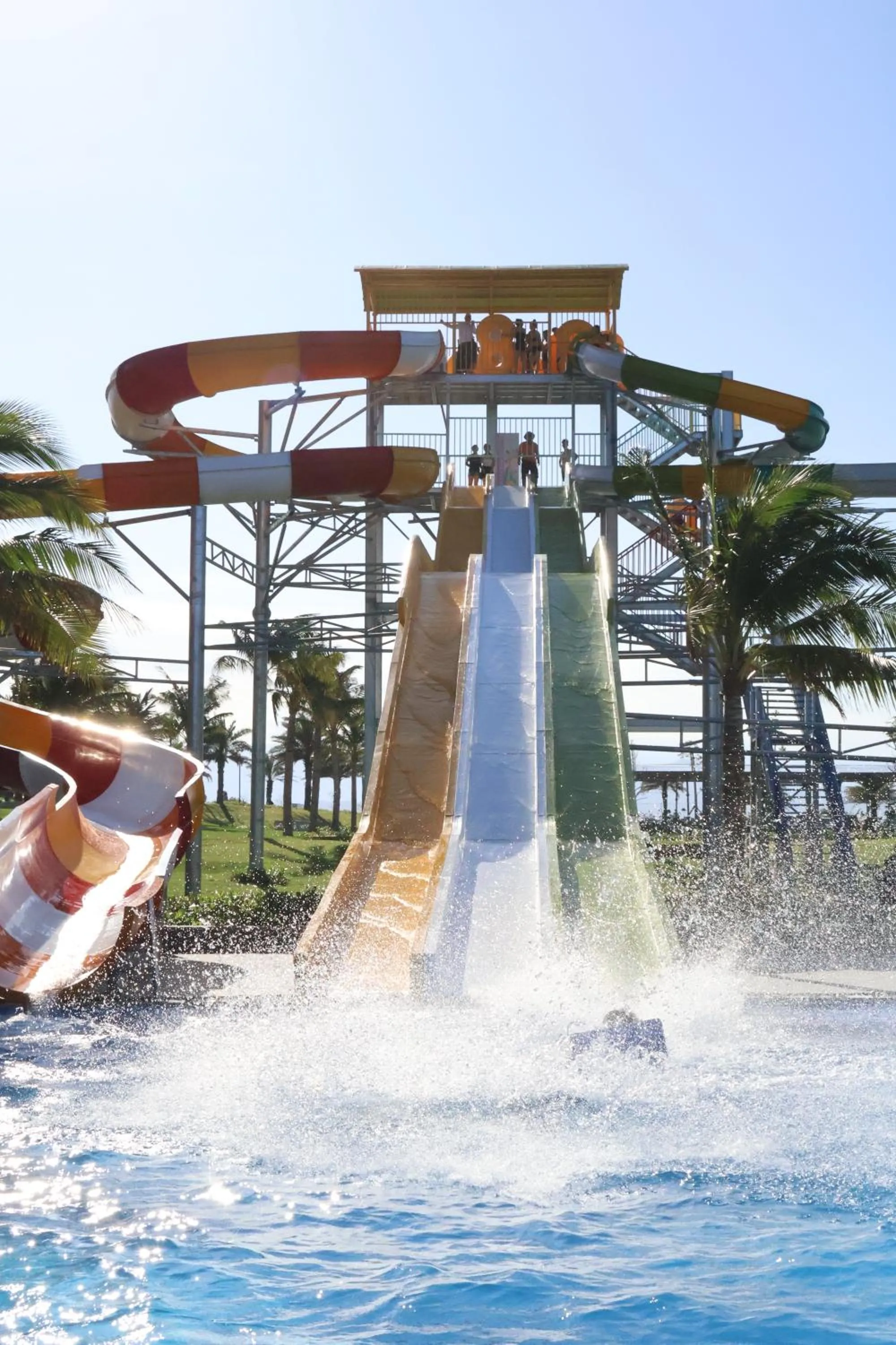 Aqua park in Aquamarine Cam Ranh By Swandor - All Inclusive