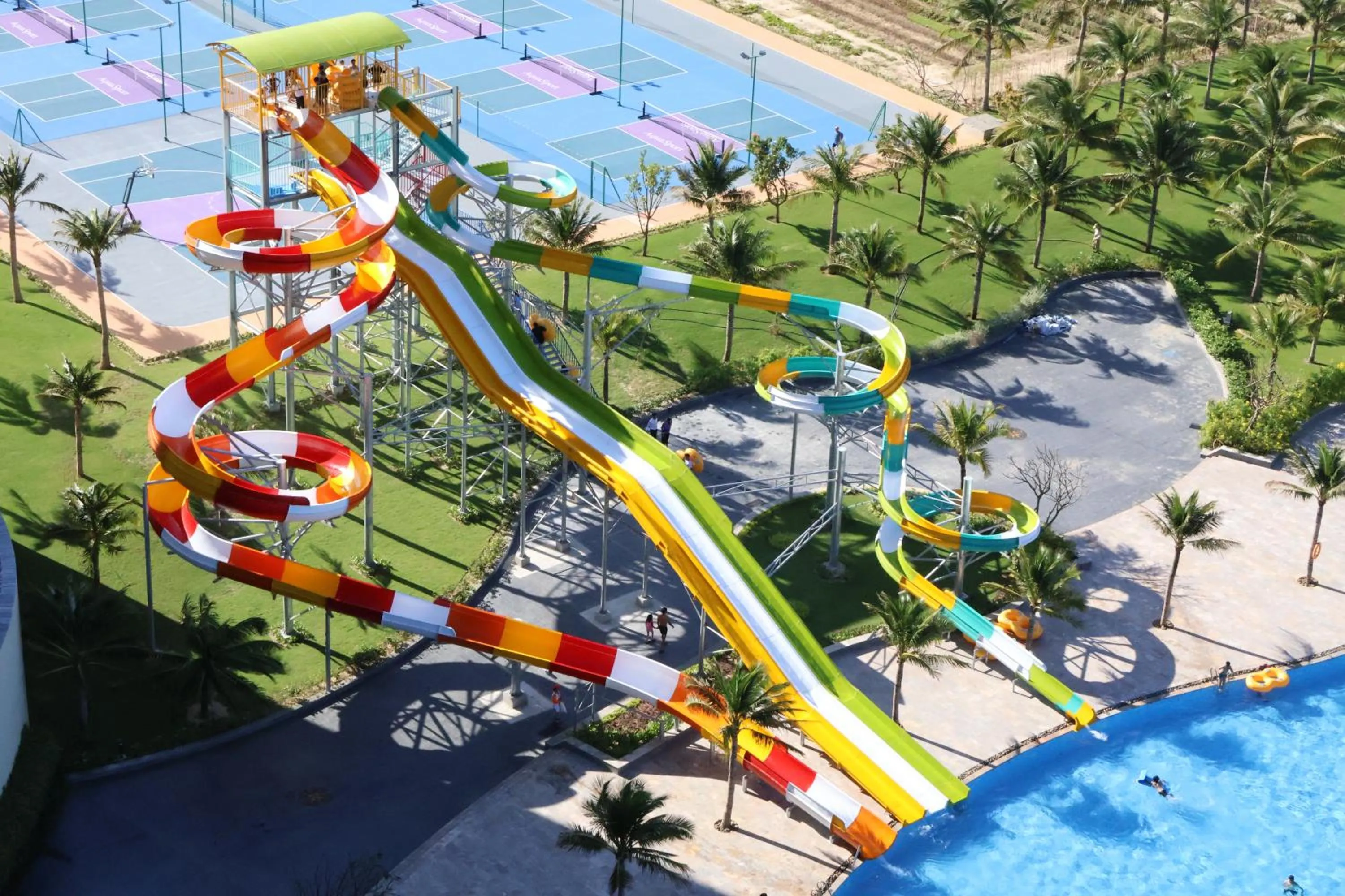 Aqua park in Aquamarine Cam Ranh By Swandor - All Inclusive