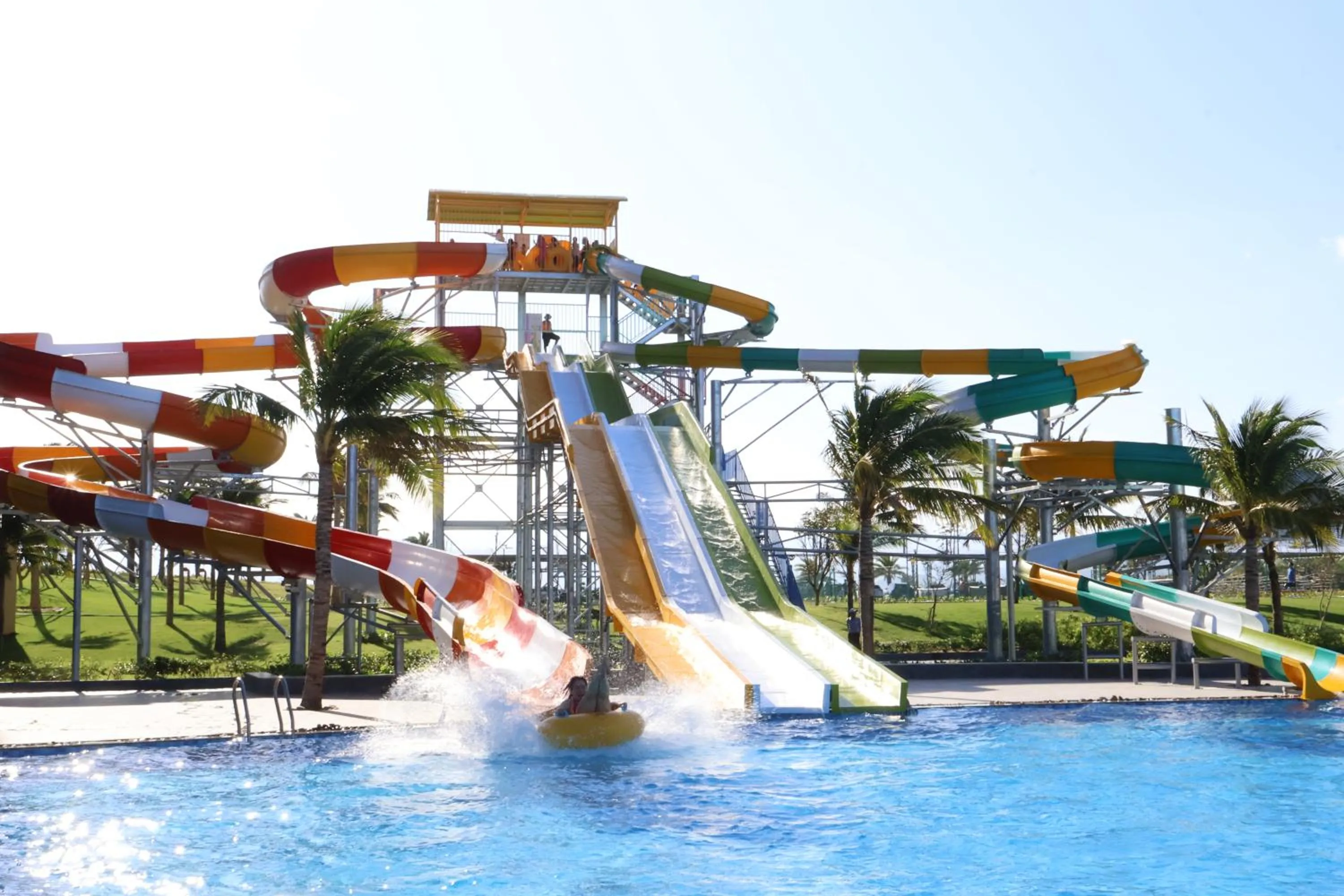 Aqua park in Aquamarine Cam Ranh By Swandor - All Inclusive