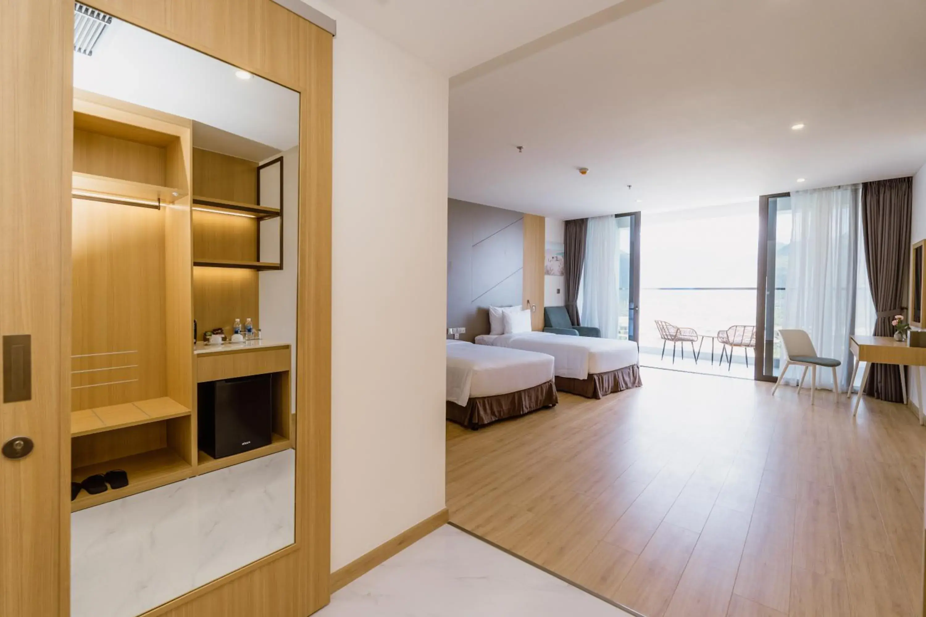 Deluxe Triple Room with Ocean View in Aquamarine Cam Ranh By Swandor - All Inclusive Deluxe Triple Room with Ocean View in Aquamarine Cam Ranh By Swandor - All Inclusive