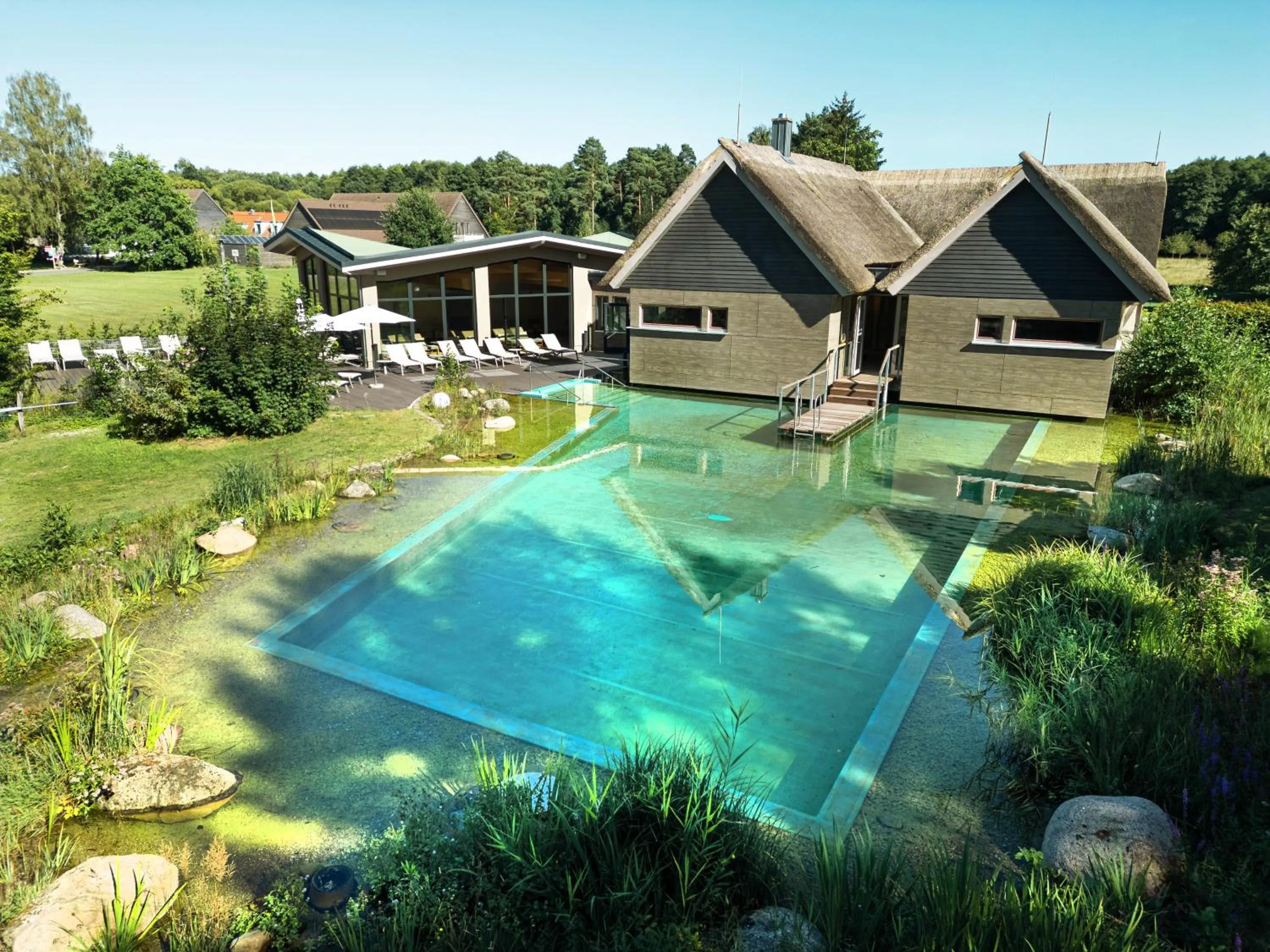 Swimming pool in BEECH Resort Plauer See