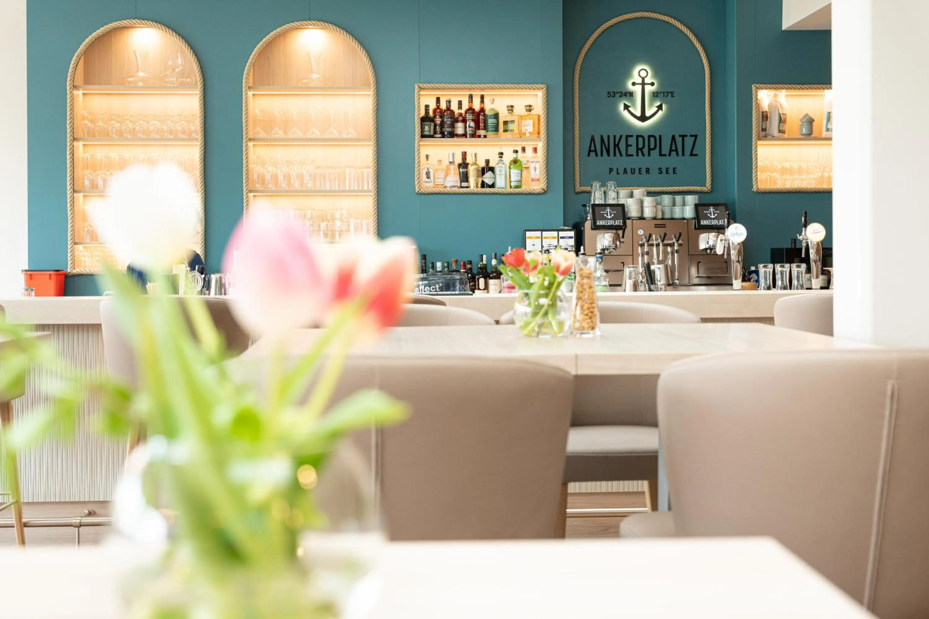 Lounge or bar in BEECH Resort Plauer See