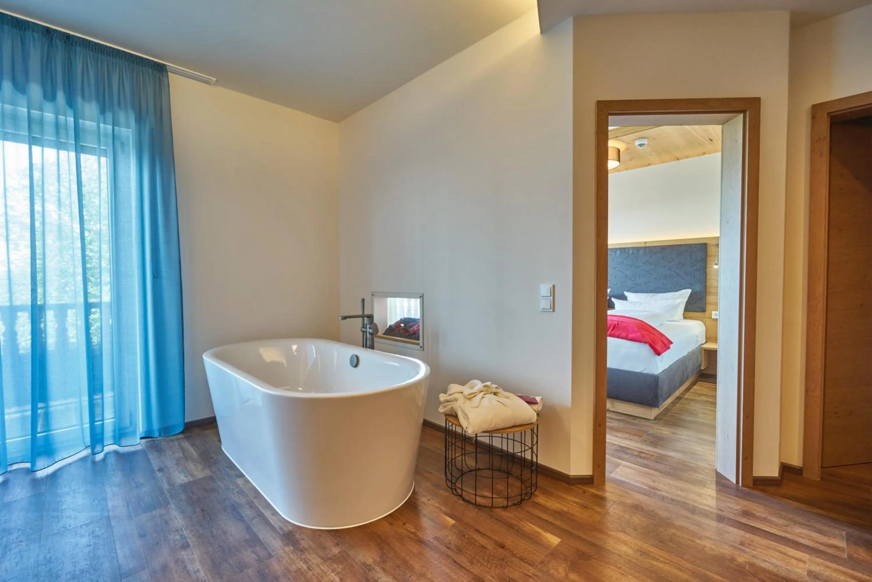 Bed in Wellnesshotel Zum Koch