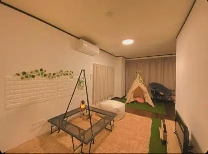 Bed in THE MOON Atami