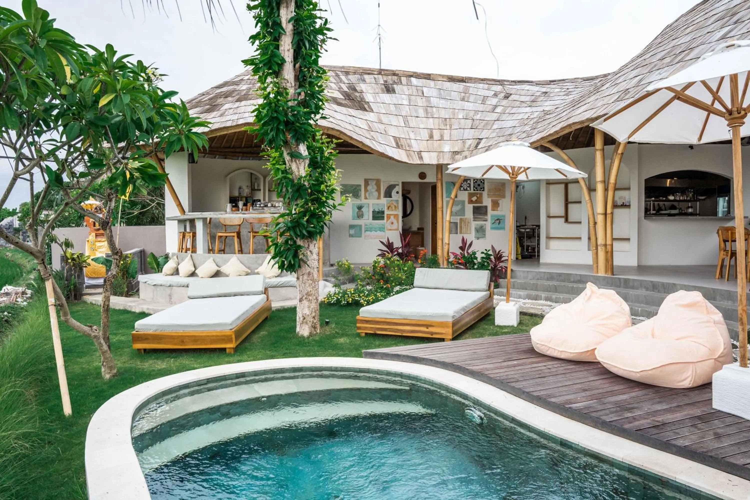 Lounge or bar in Shanti Boutique Retreat