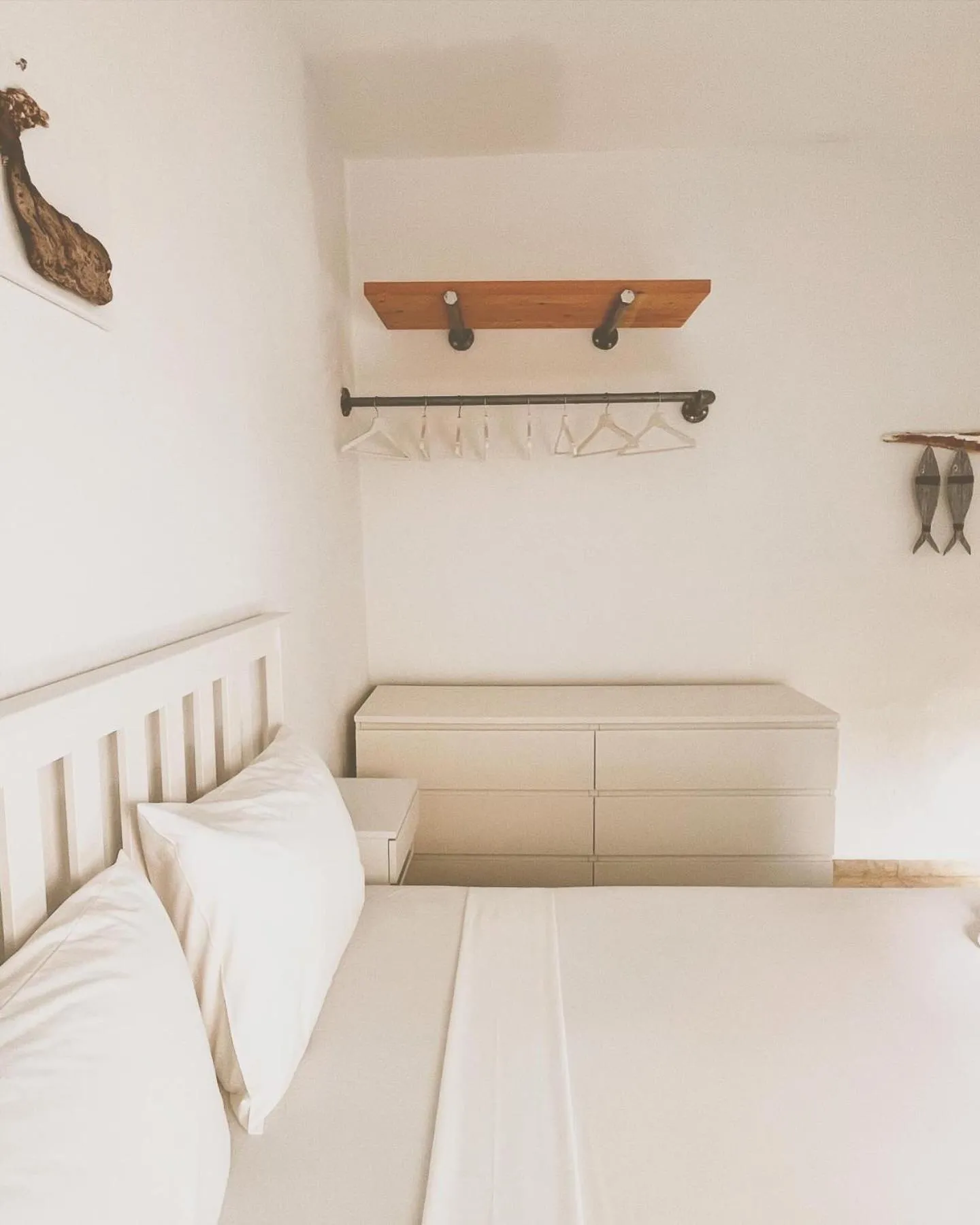 Bed in Lucy’s guest house