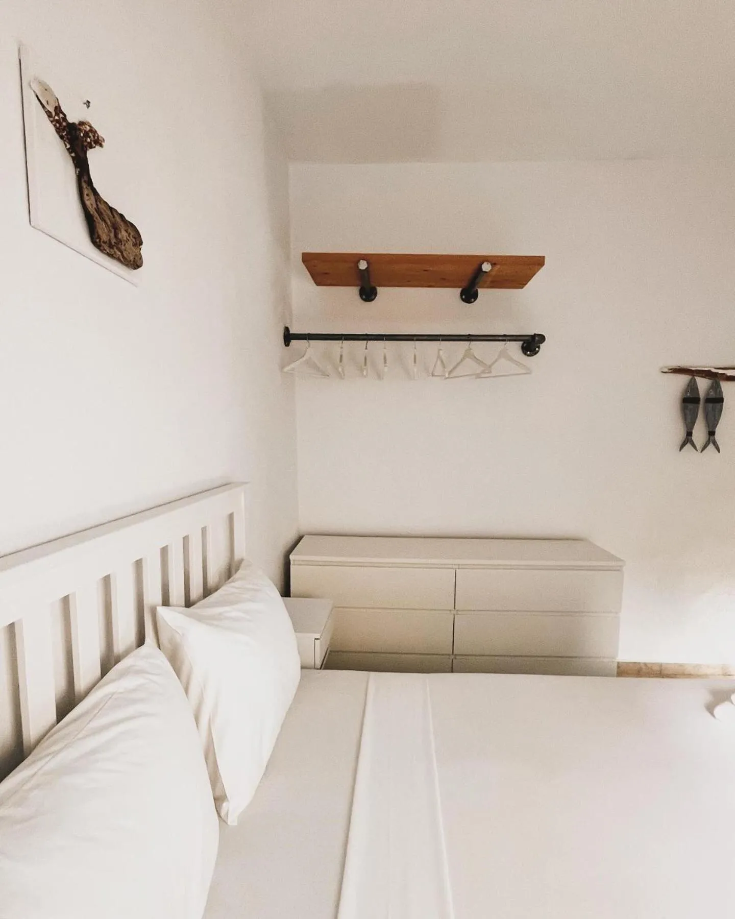 Bed in Lucy’s guest house
