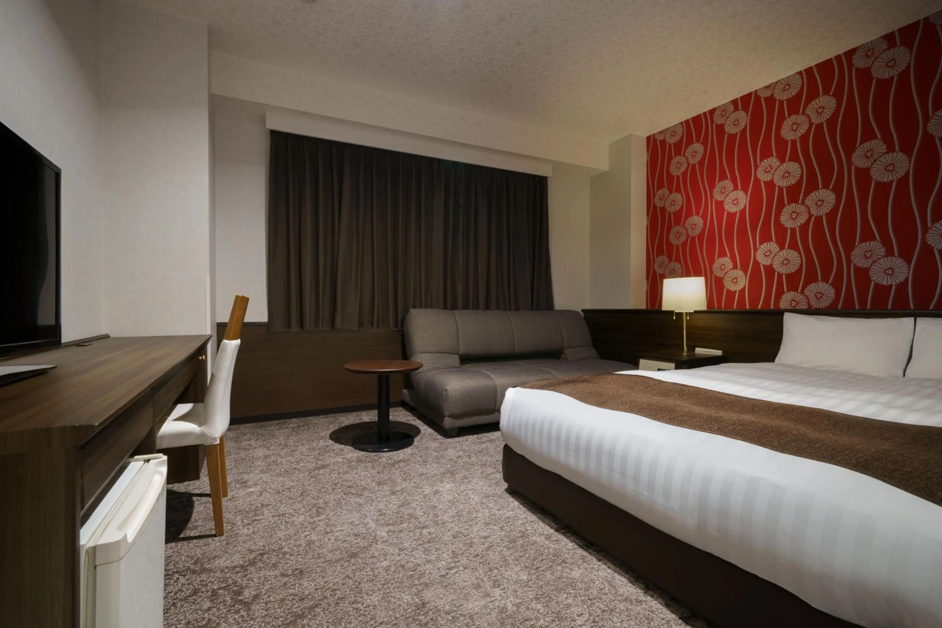 Bed in Hotel Centmain Nagoya