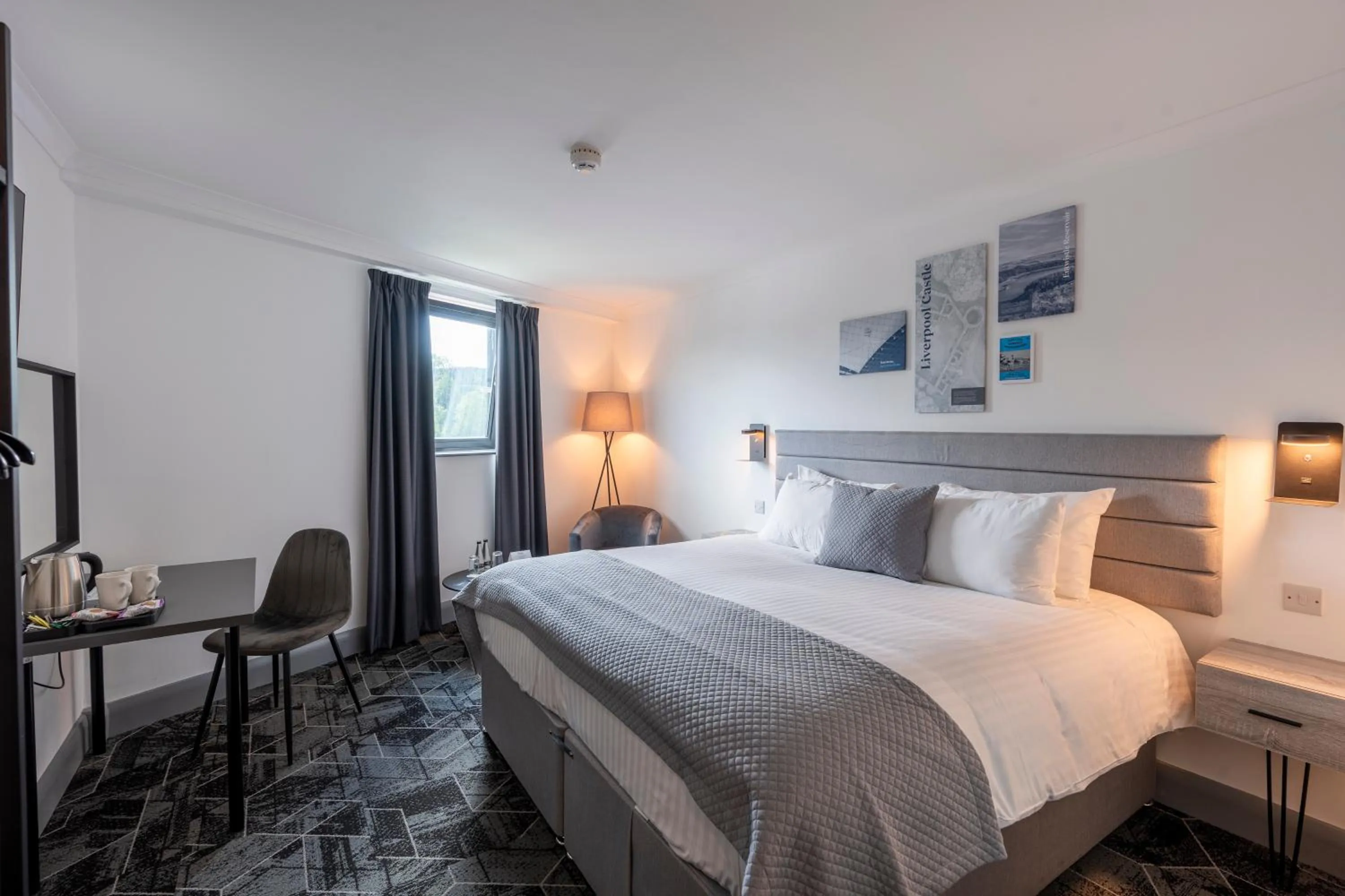 Bed in The Bolton Stadium Hotel, a member of Radisson Individuals