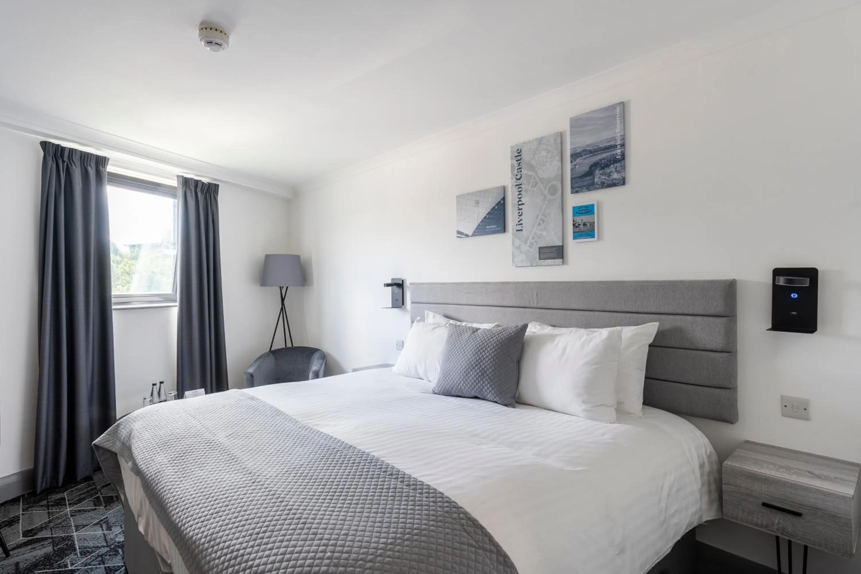 Bed in The Bolton Stadium Hotel, a member of Radisson Individuals