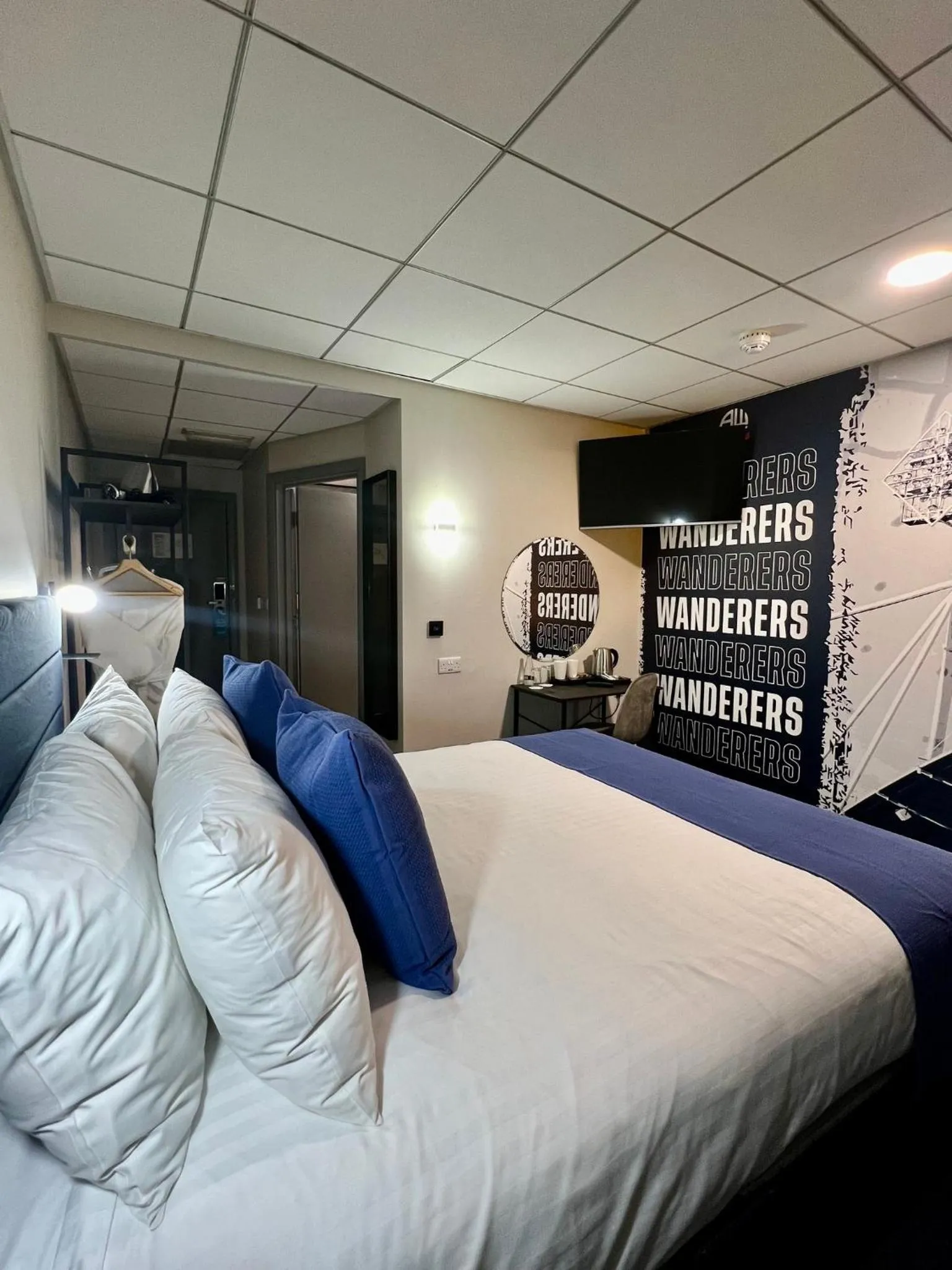 Bed in The Bolton Stadium Hotel, a member of Radisson Individuals