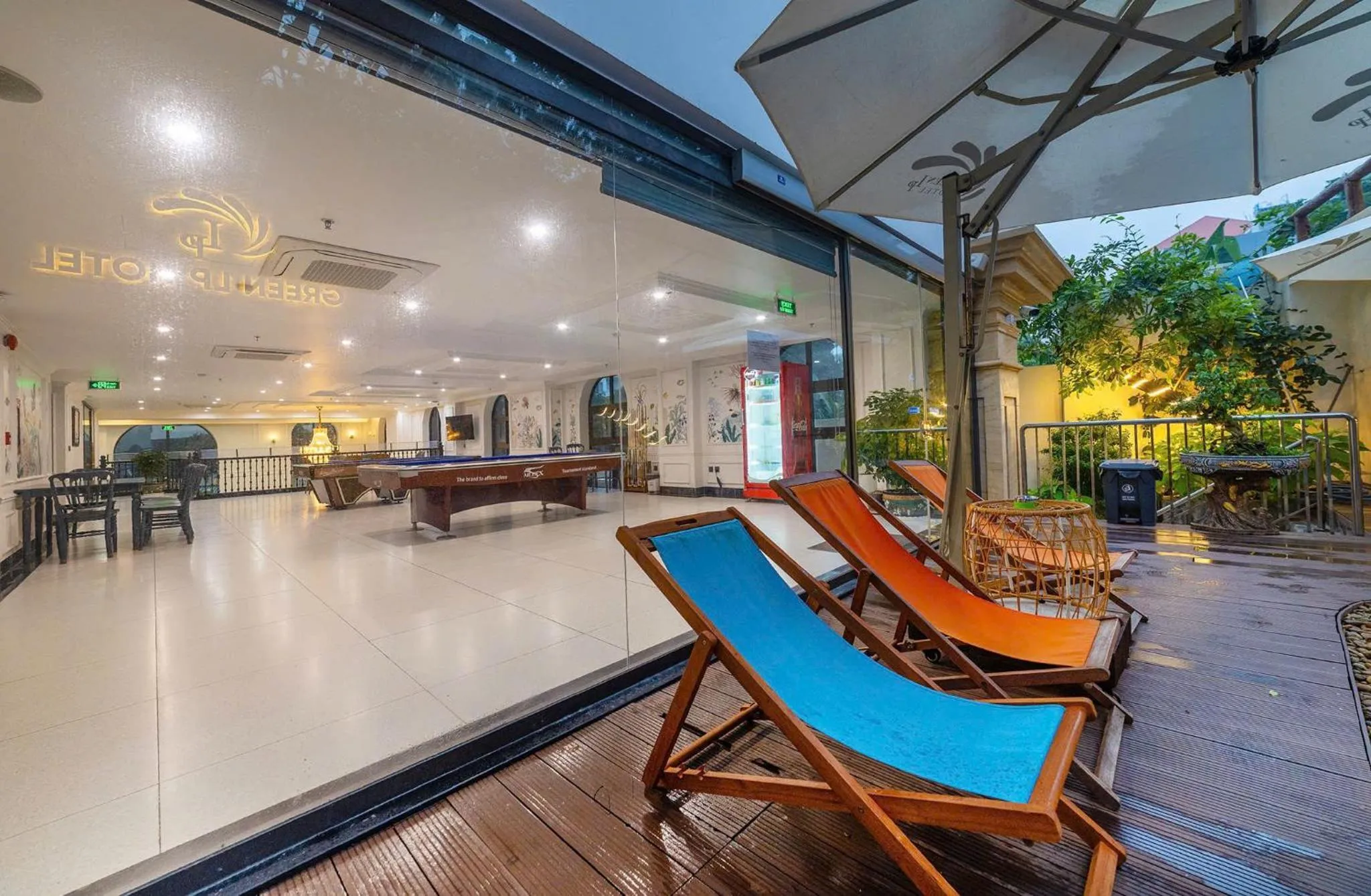 Swimming pool in Green LP Hotel & Apartment