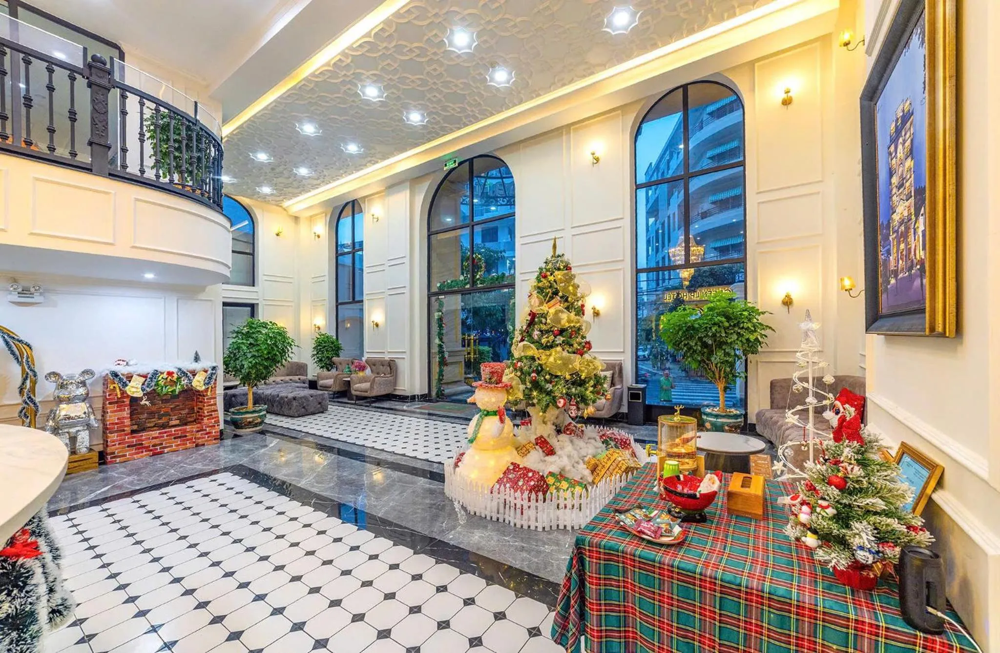 Lobby or reception in Green LP Hotel & Apartment