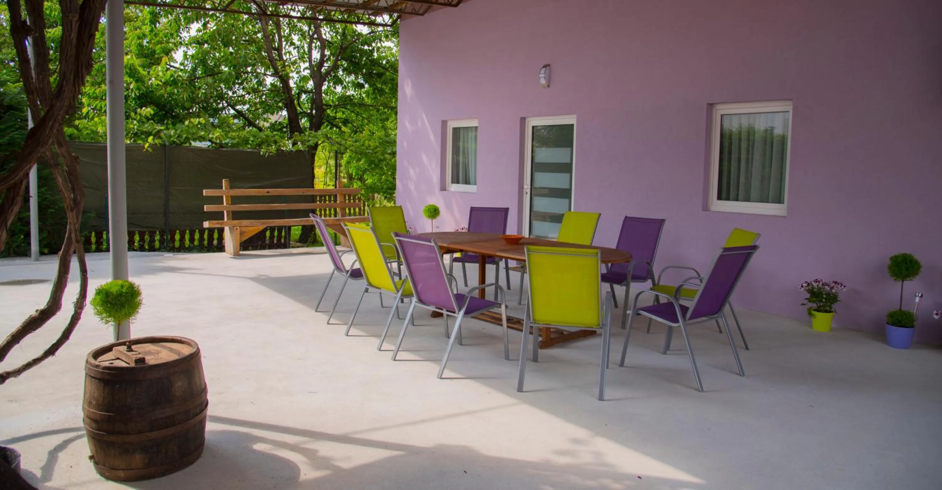 Property building in Rooms Garden Zagreb Airport