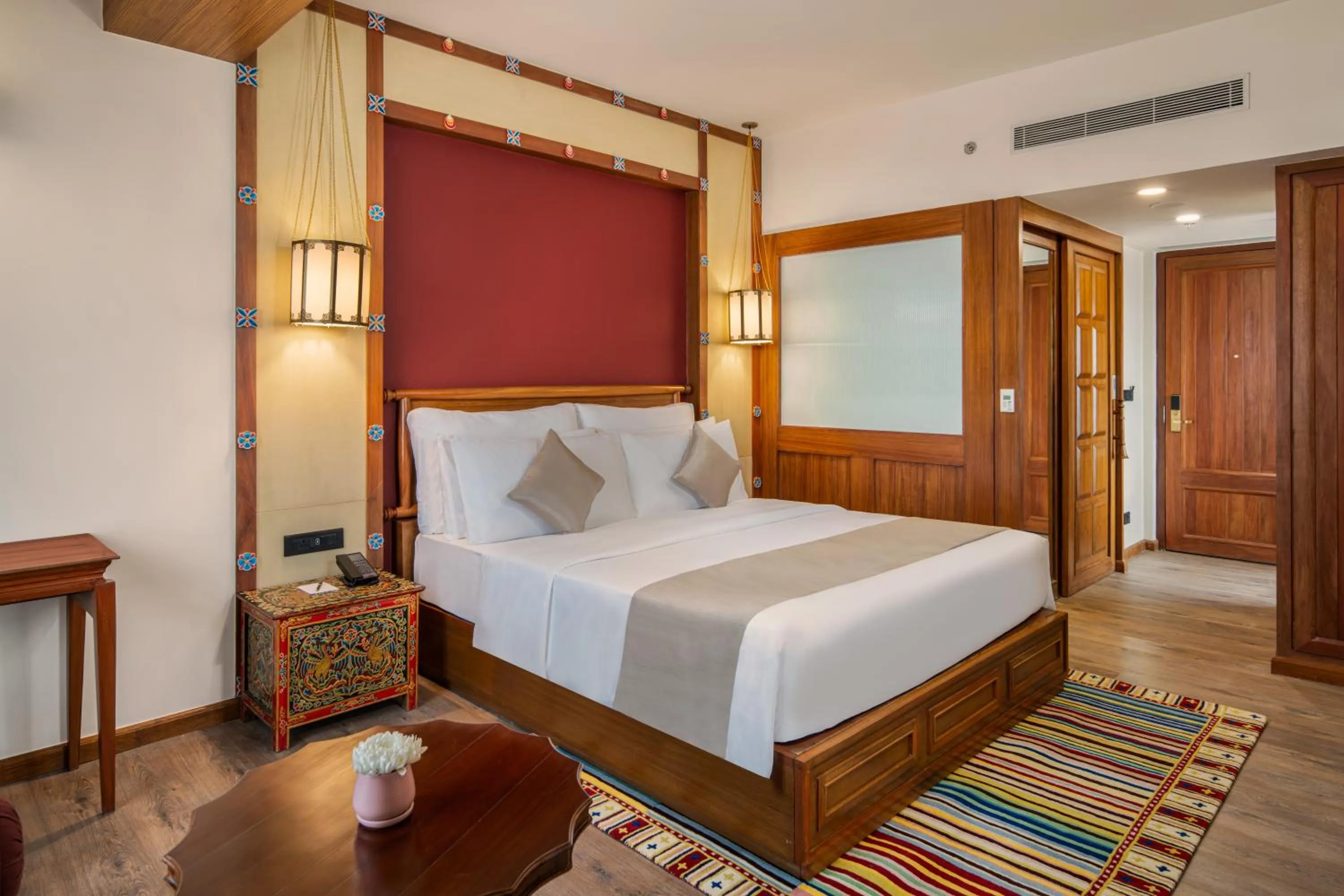 Bed in Varnabas Museum Hotel