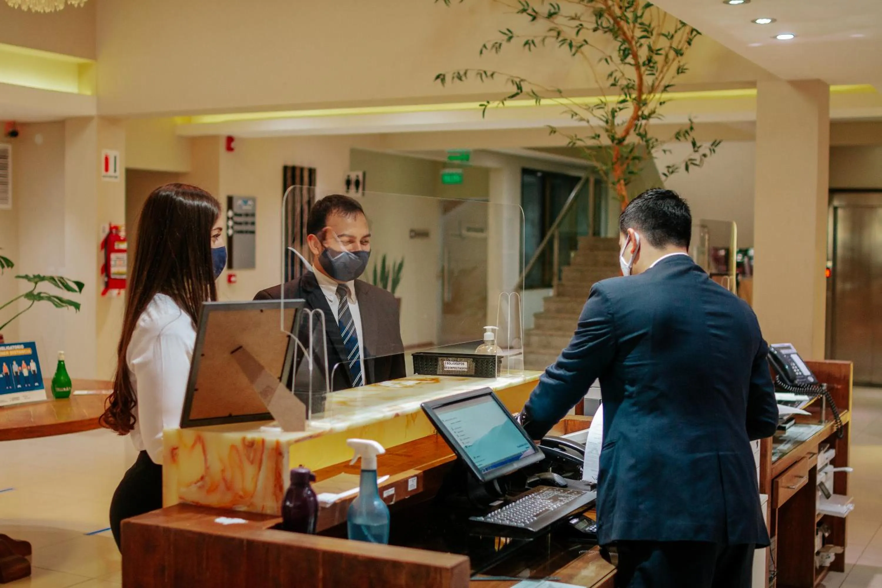 Lobby or reception in Awa Resort Hotel