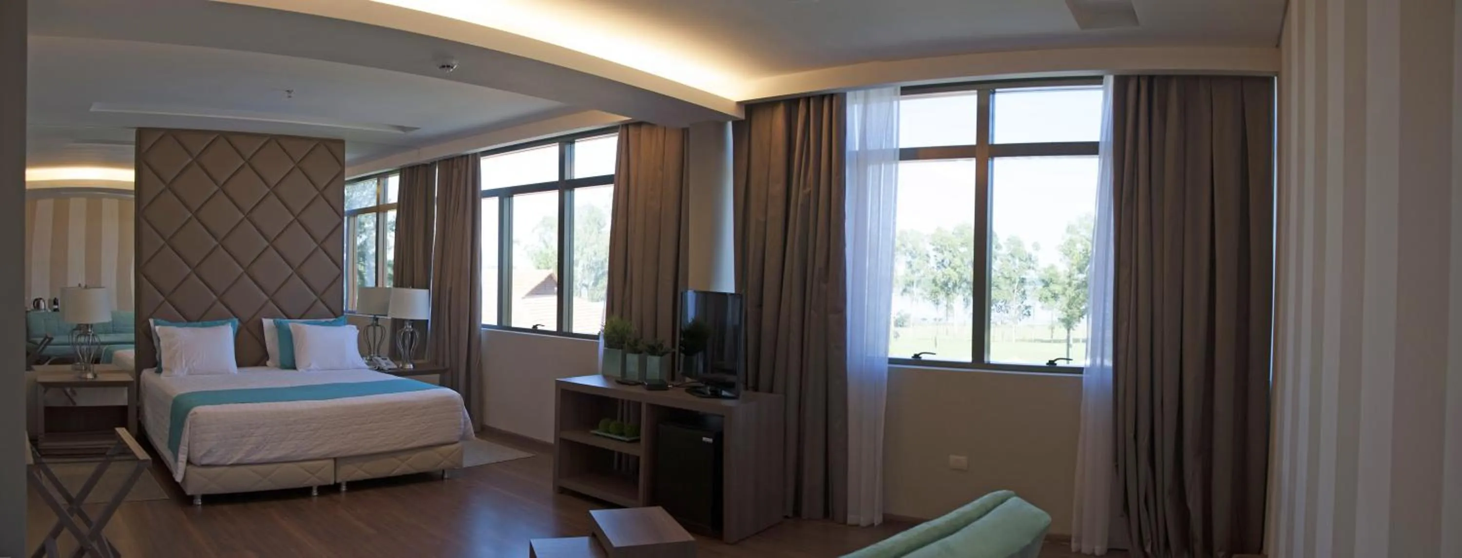 Bed in Awa Resort Hotel