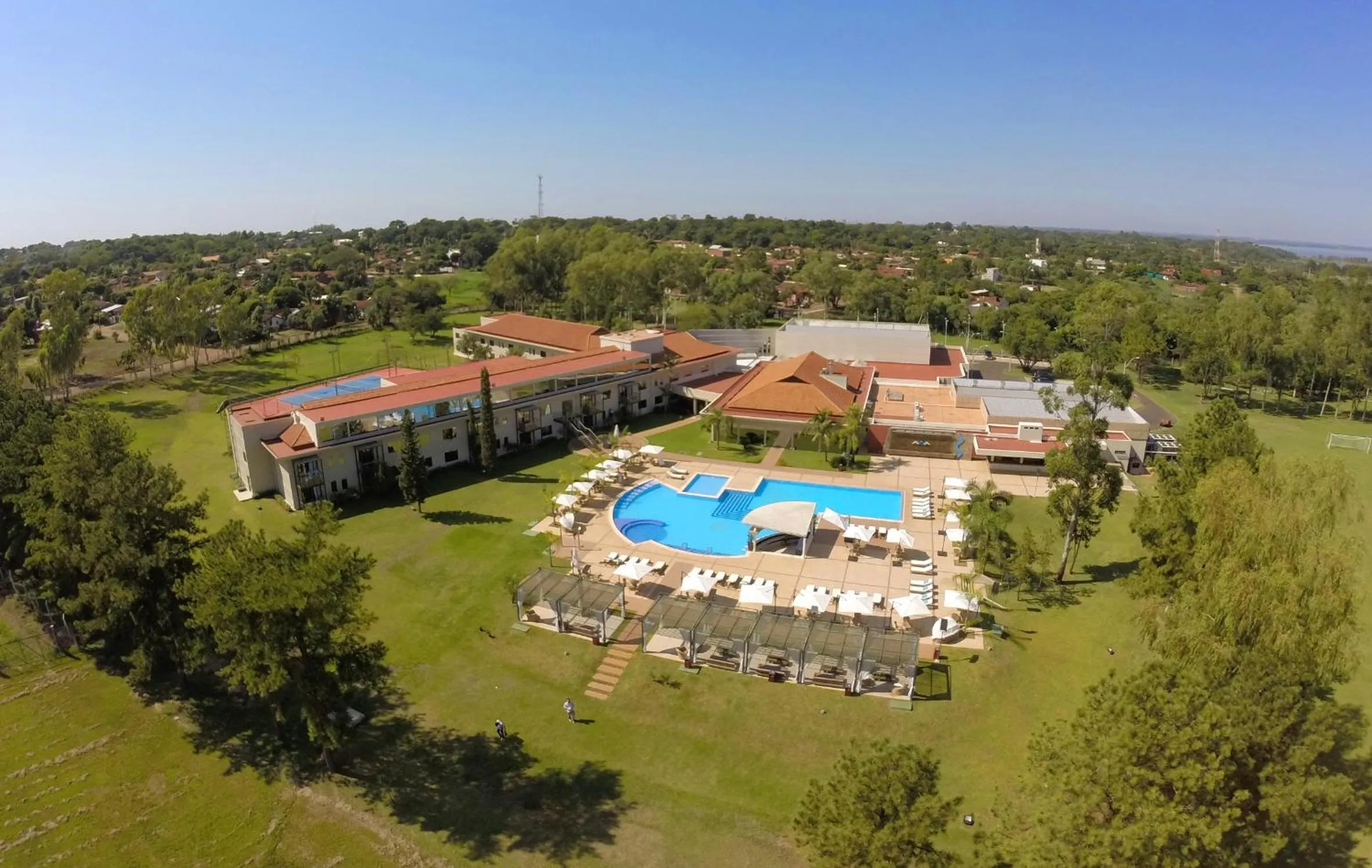 Bird's eye view in Awa Resort Hotel