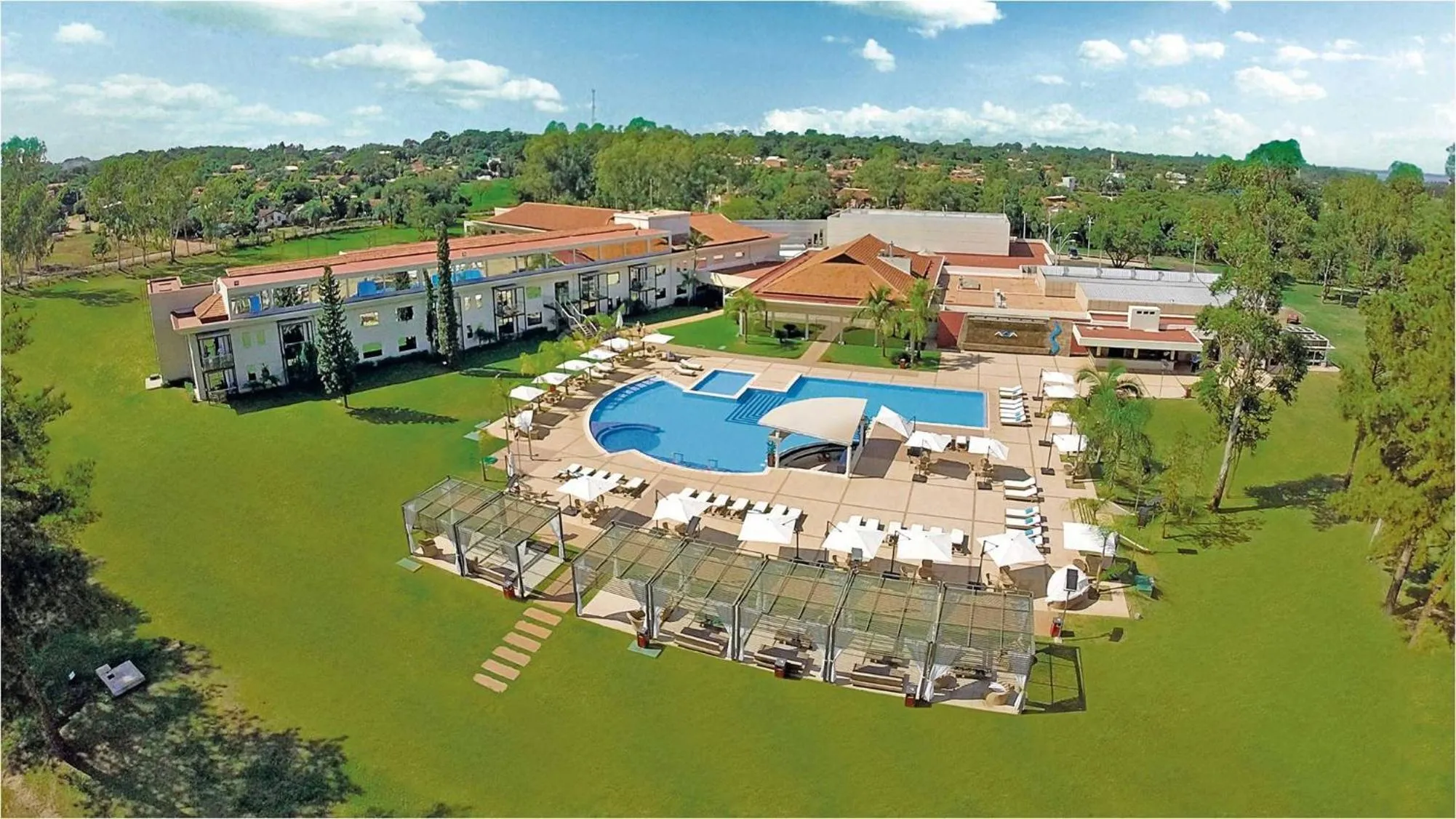 Bird's eye view in Awa Resort Hotel