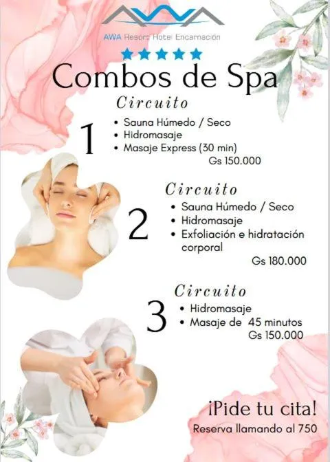 Spa and wellness centre/facilities in Awa Resort Hotel