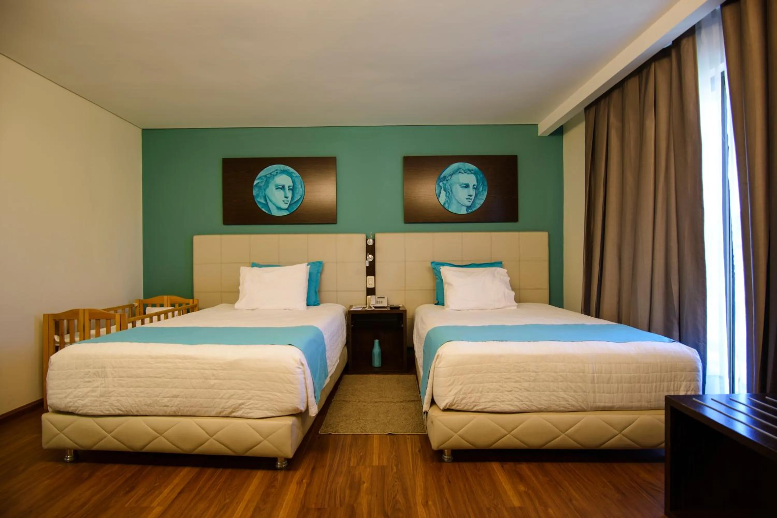 Bed in Awa Resort Hotel