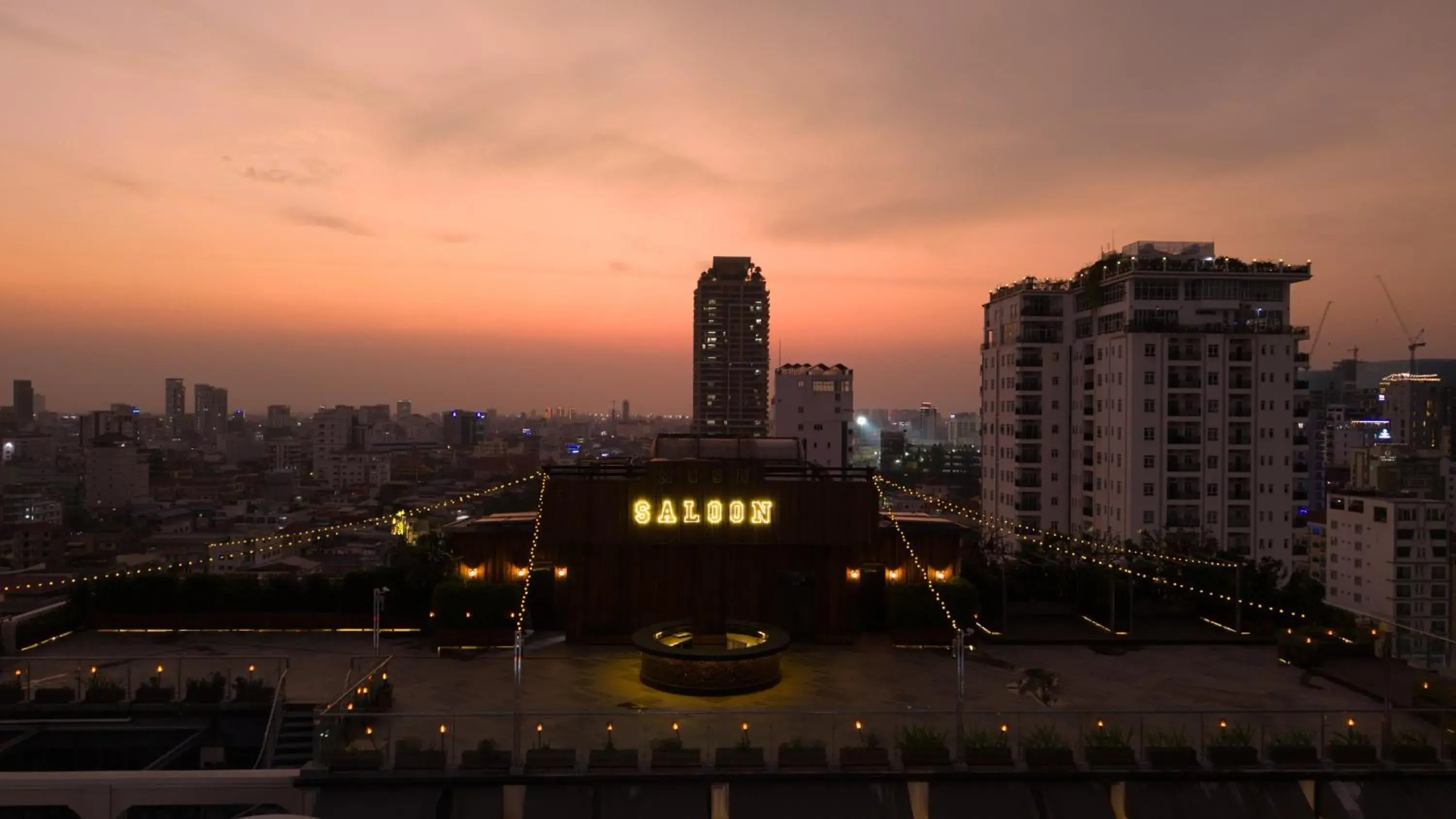 City view in Maxx Phnom Penh Downtown By H World City view in Maxx Phnom Penh Downtown By H World