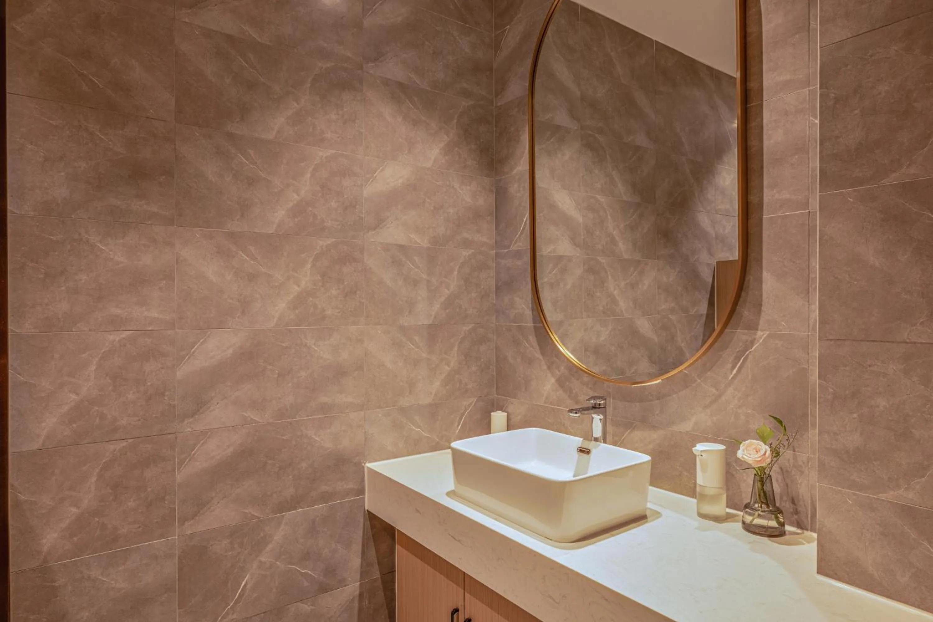 Bathroom in Marco Polo Hotel