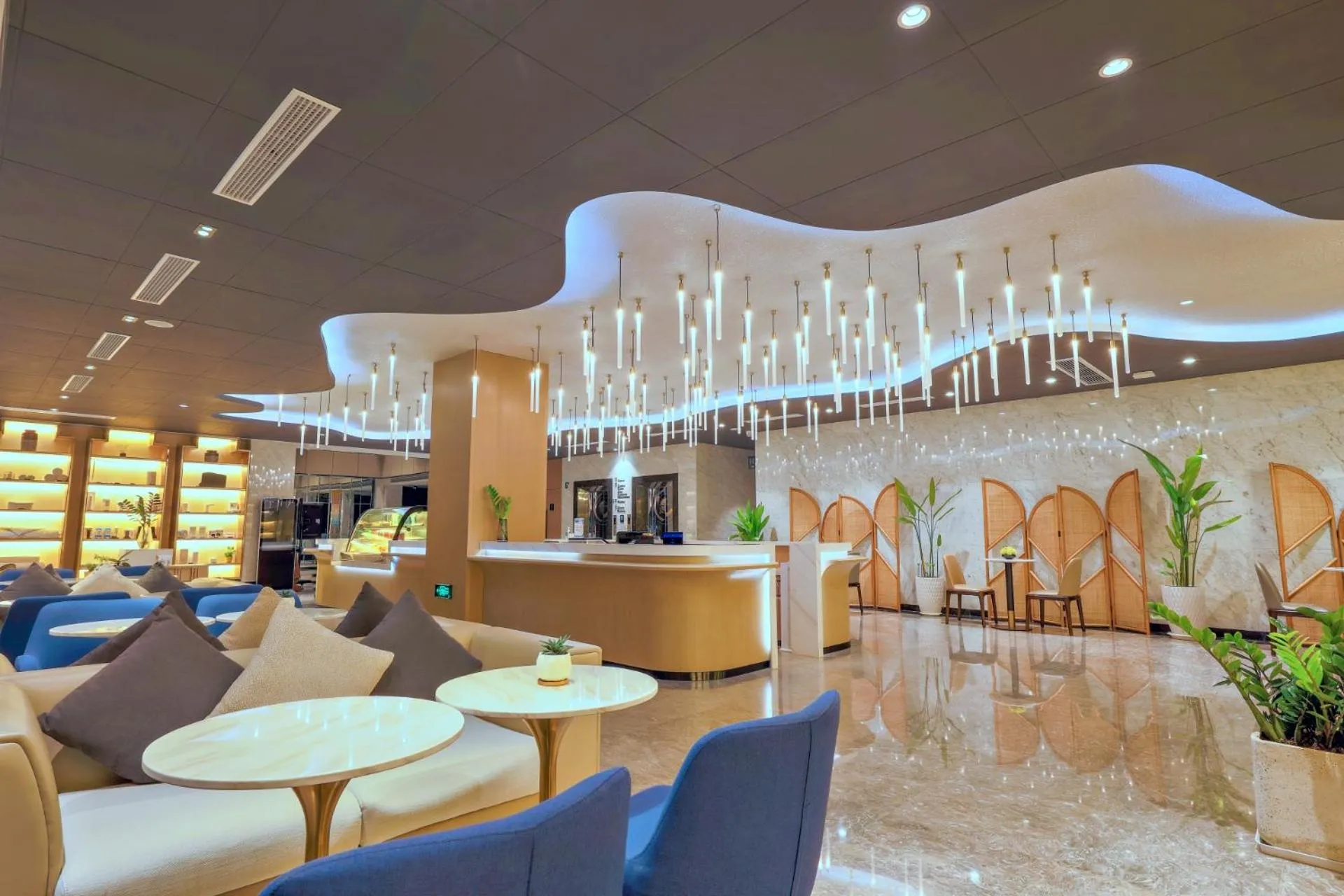 Lobby or reception in Marco Polo Hotel