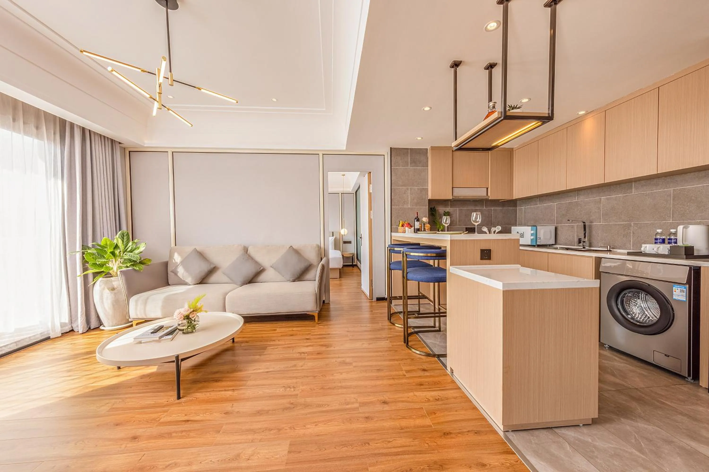 Living room in Marco Polo Hotel