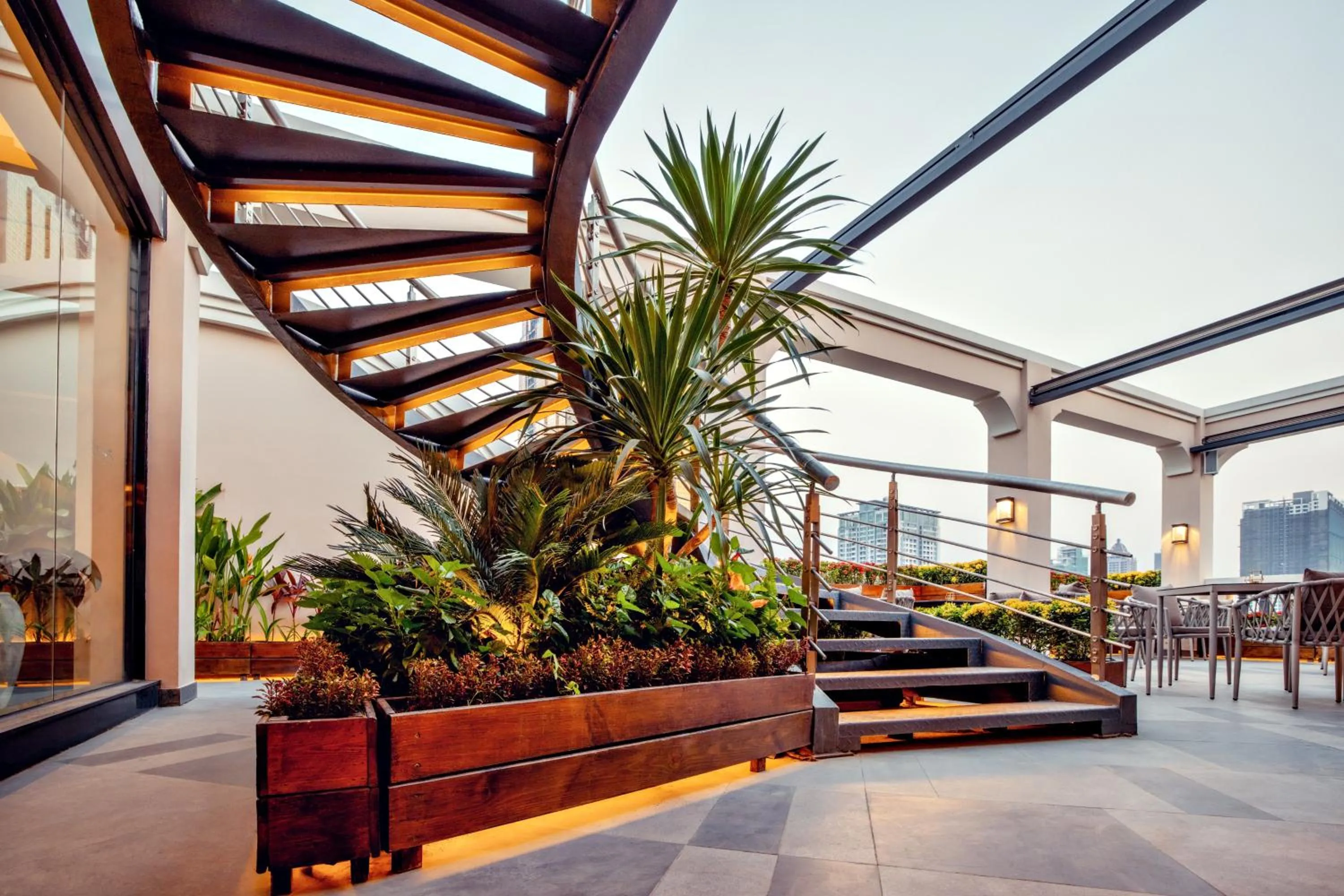 City view in Marco Polo Hotel