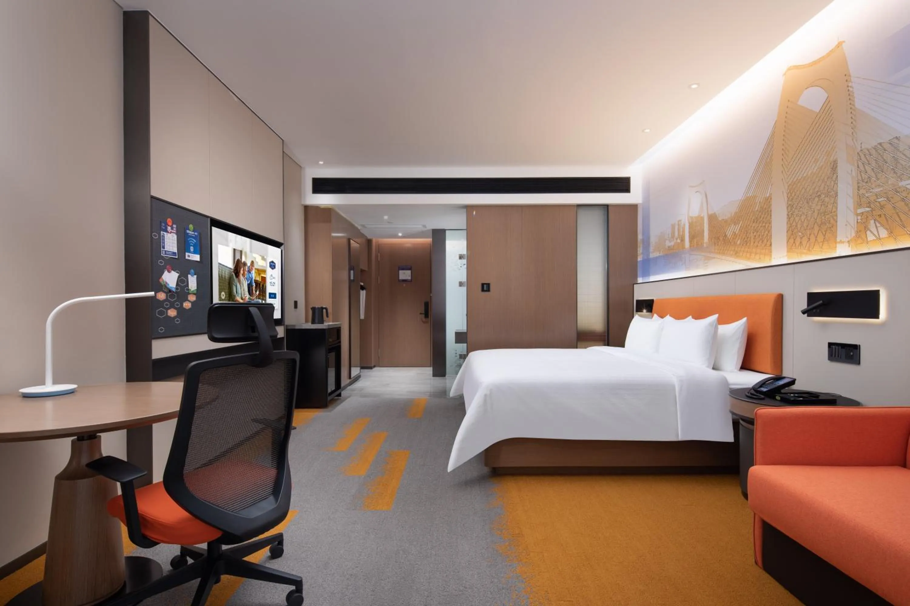 Bed in Hampton by Hilton Guigang