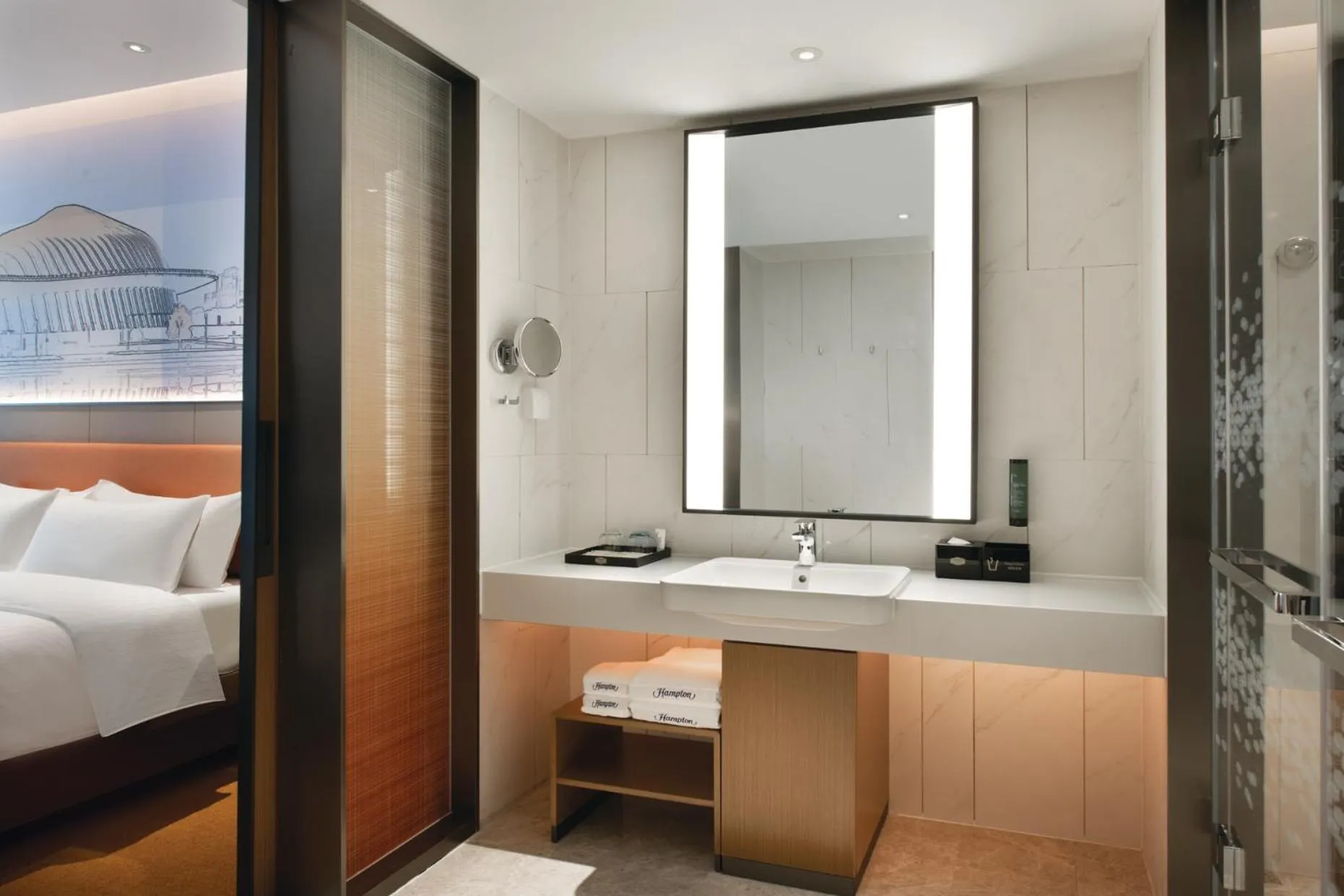 Bed in Hampton by Hilton Guigang