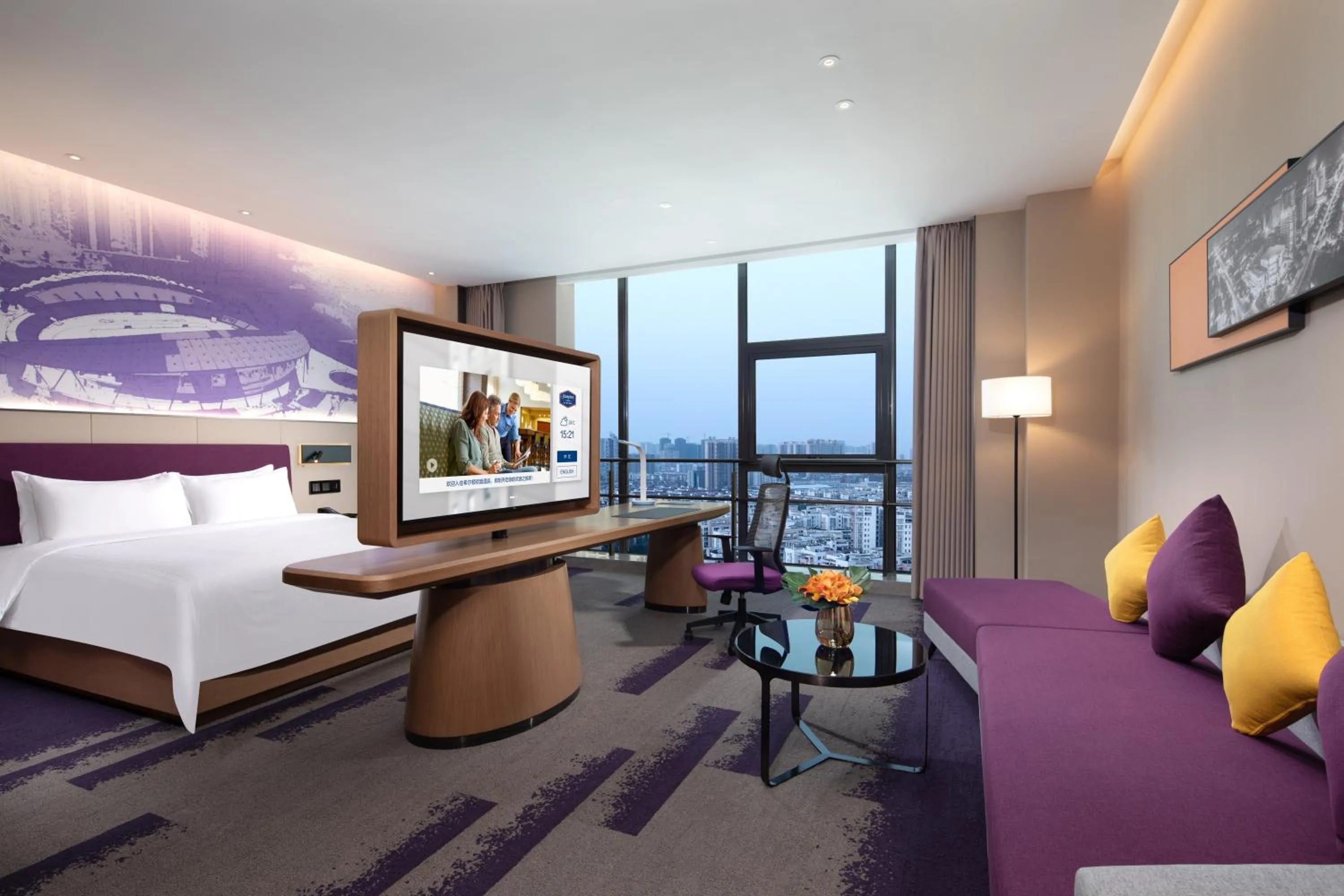 Bed in Hampton by Hilton Guigang