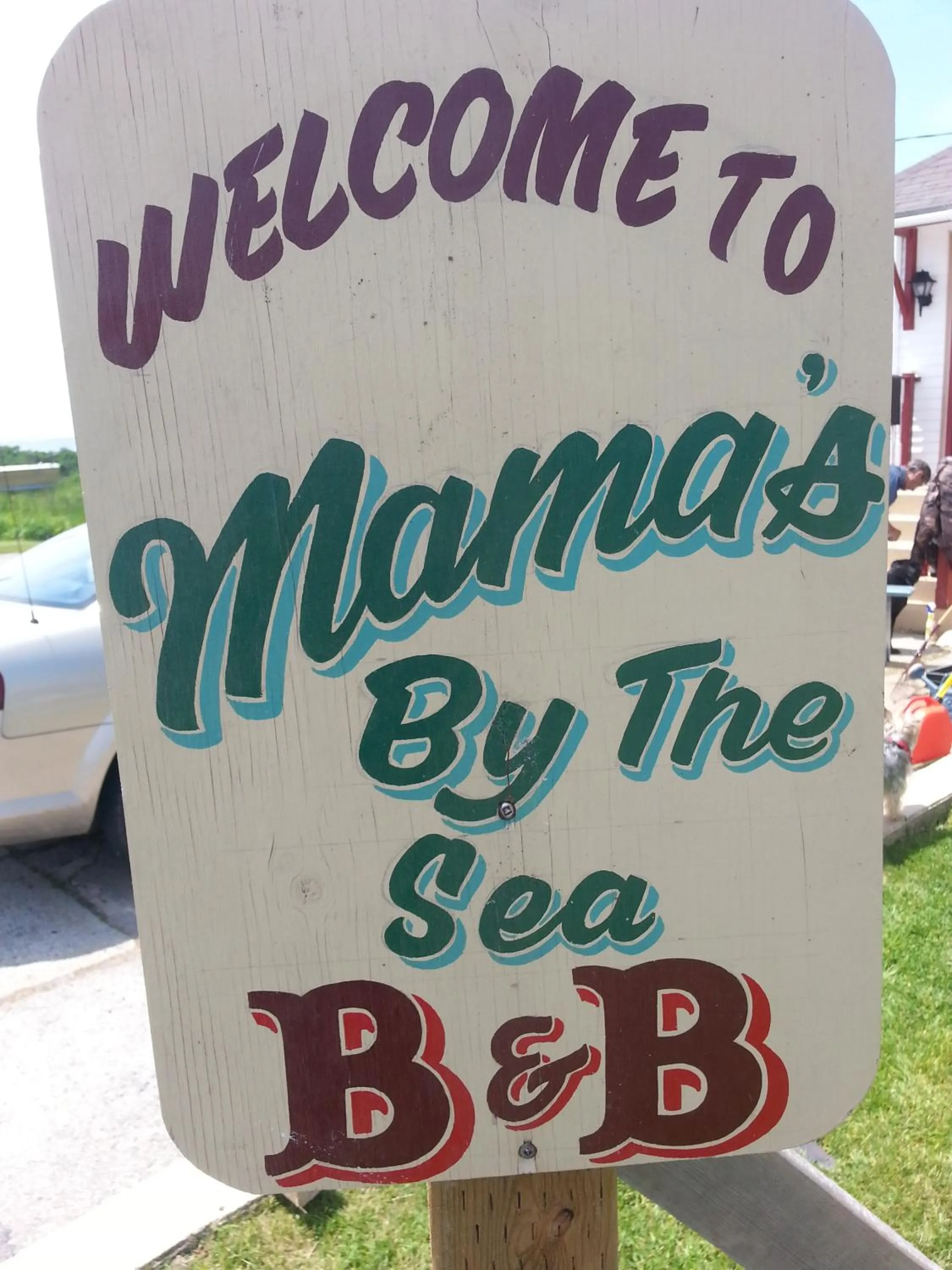 Logo/Certificate/Sign in Mama`s By The Sea B&B