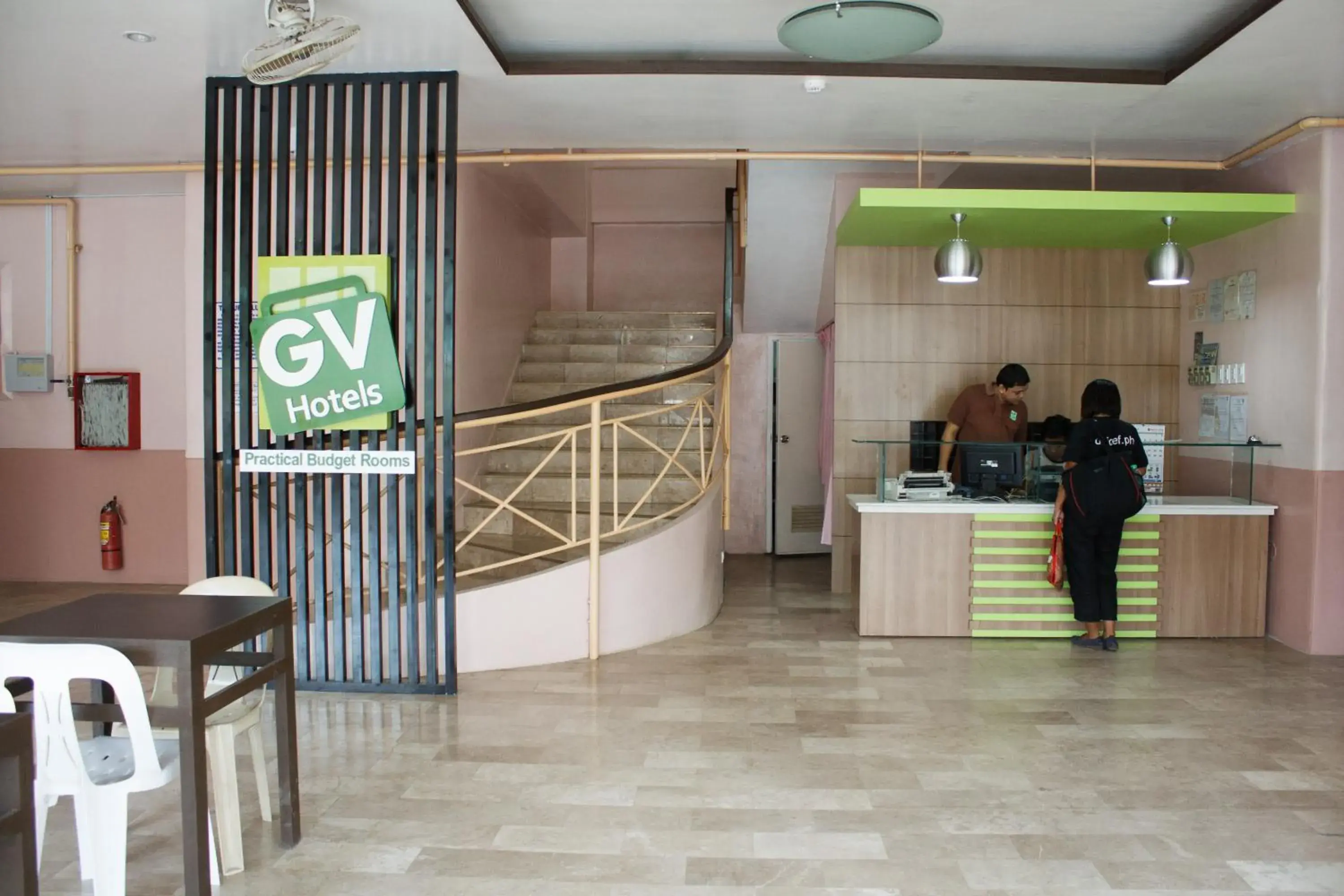 Lobby or reception in GV Hotel - Borongan Lobby or reception in GV Hotel - Borongan